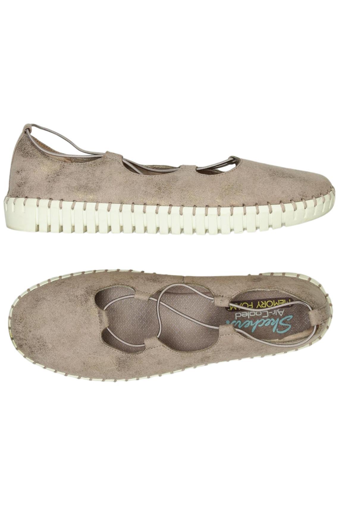 

Skechers Damen Halbschuh, beige, Gr. 38.5