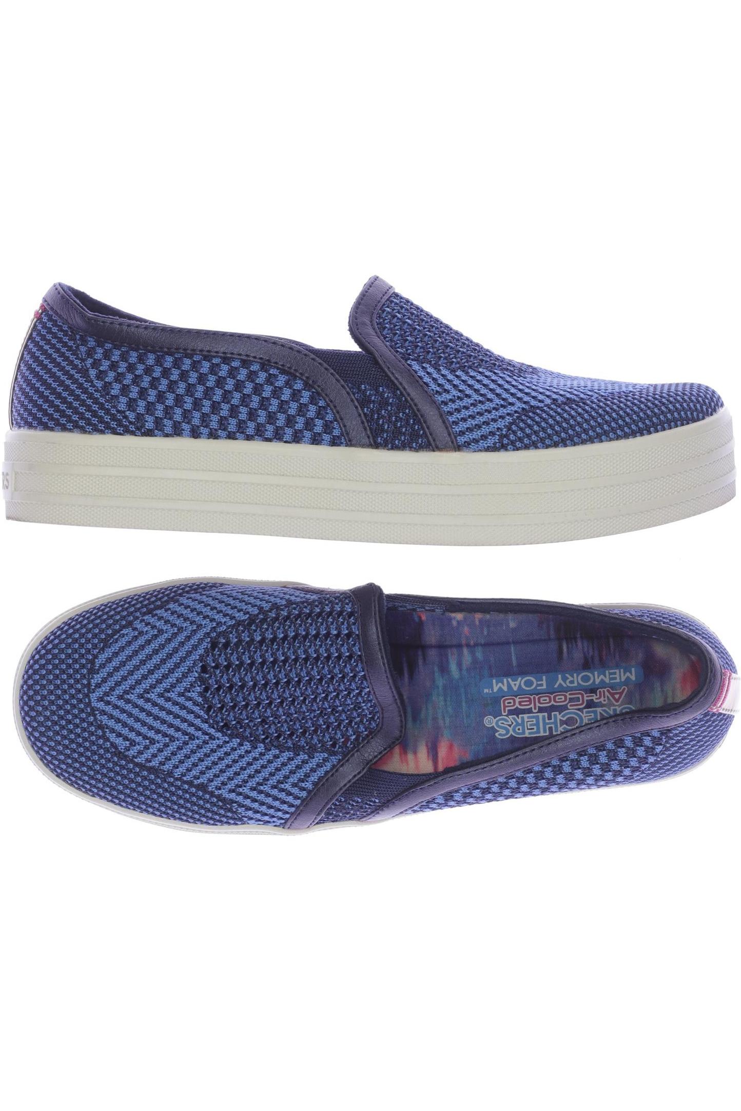 

Skechers Damen Halbschuh, blau, Gr. 36