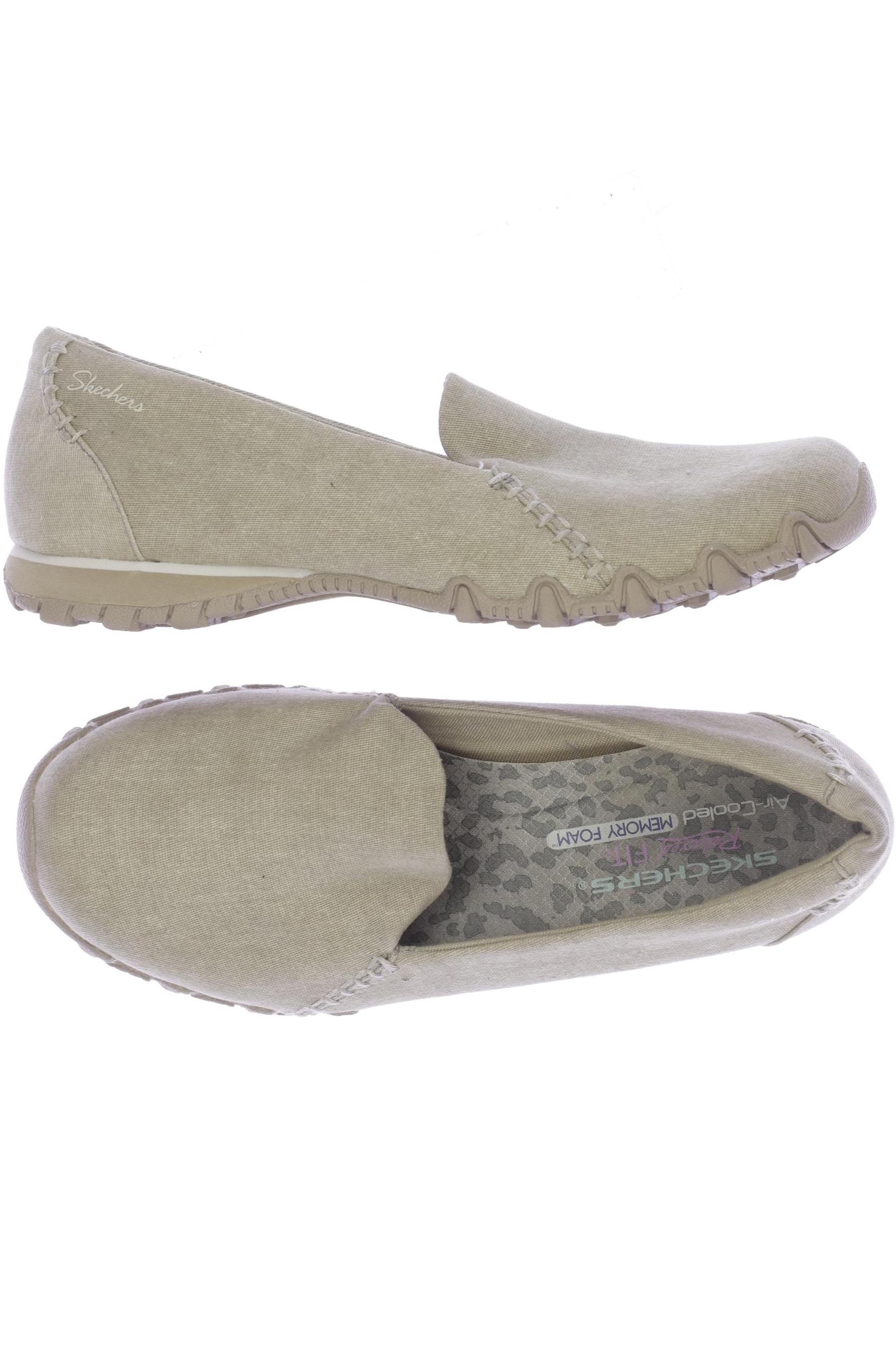 

Skechers Damen Halbschuh, beige, Gr. 37