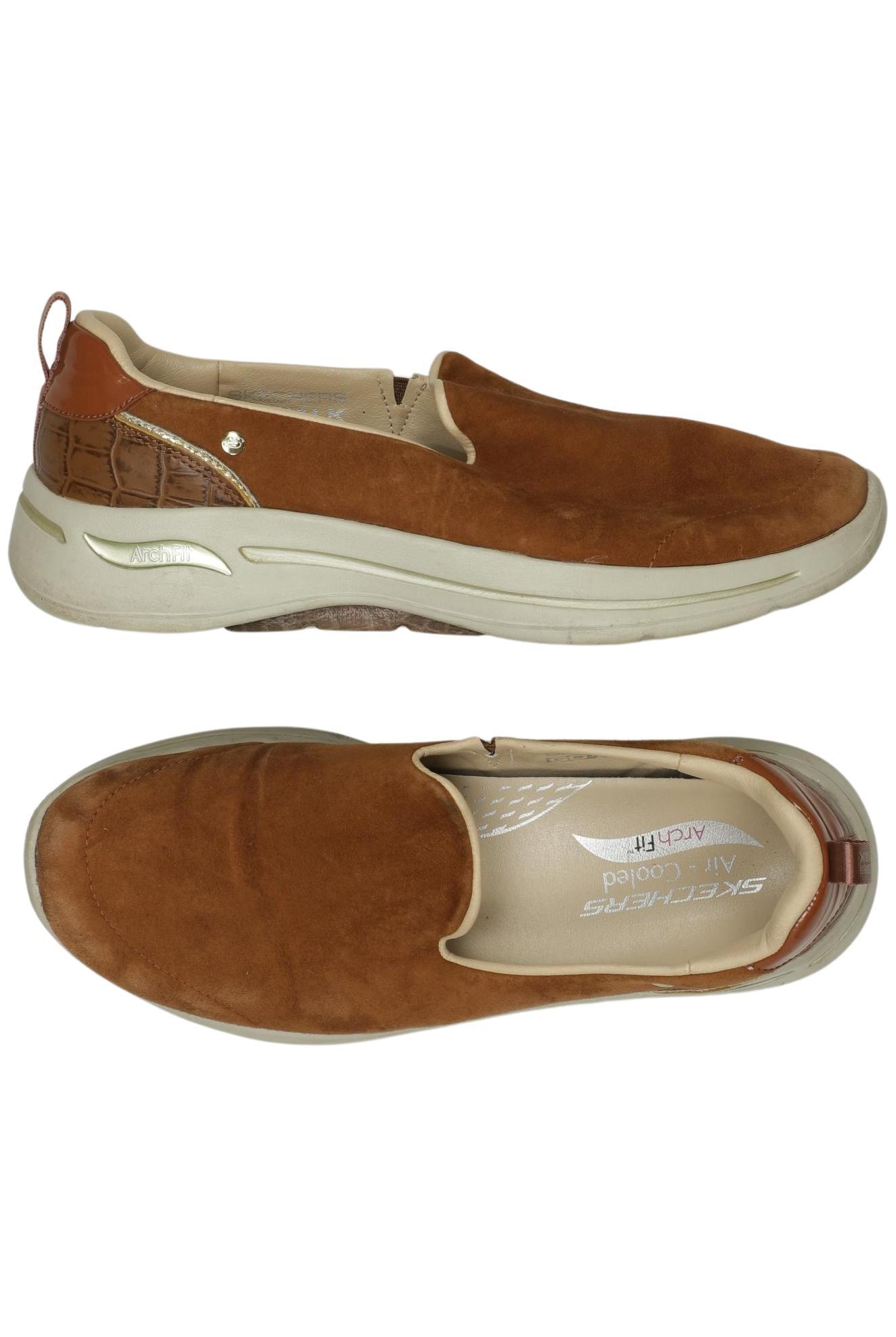 

Skechers Damen Halbschuh, braun, Gr. 39.5