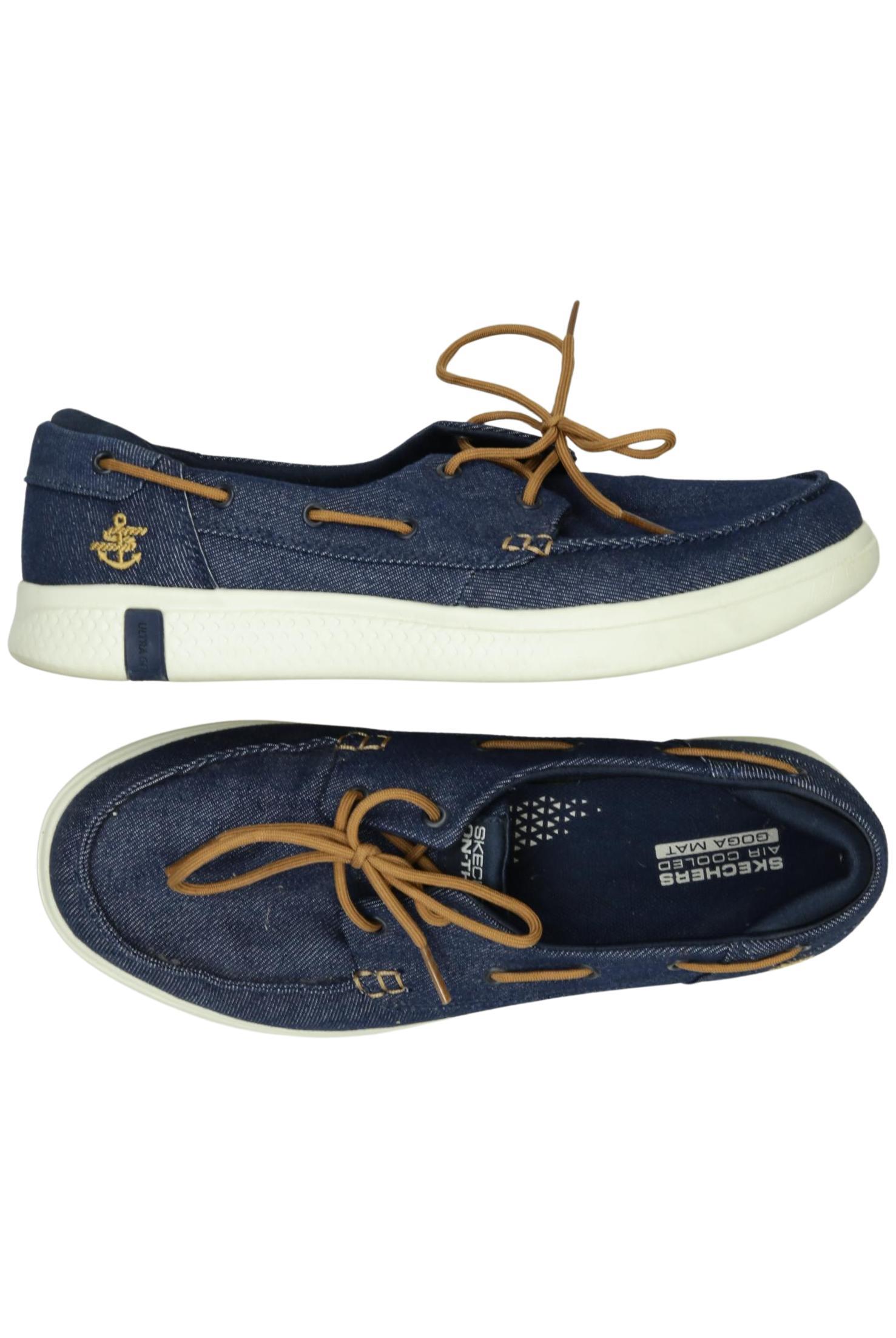 

Skechers Damen Halbschuh, marineblau, Gr. 38