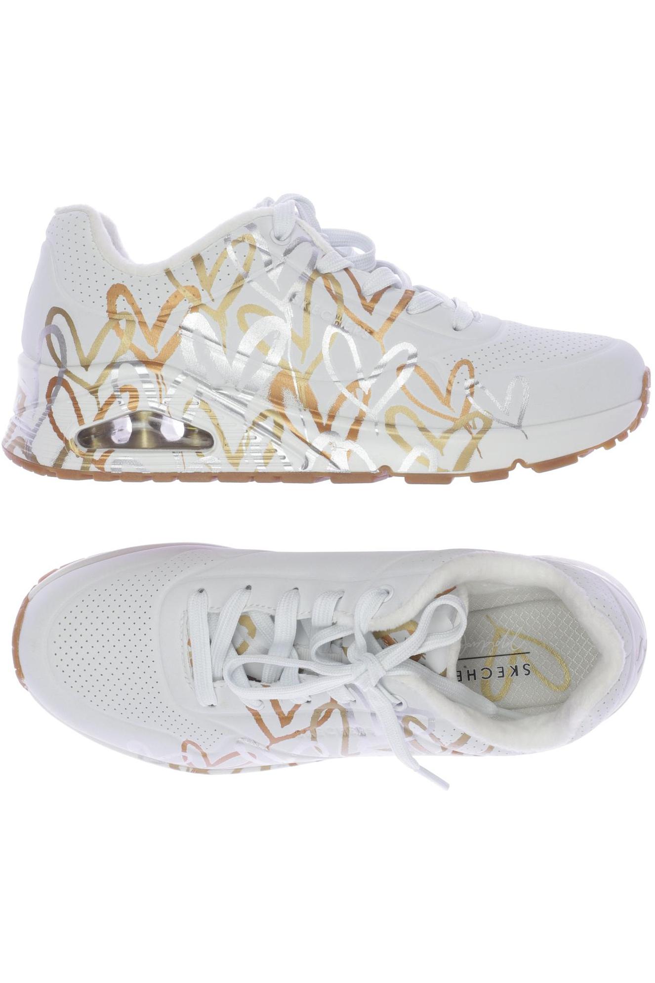 

Skechers Damen Halbschuh, weiß, Gr. 39