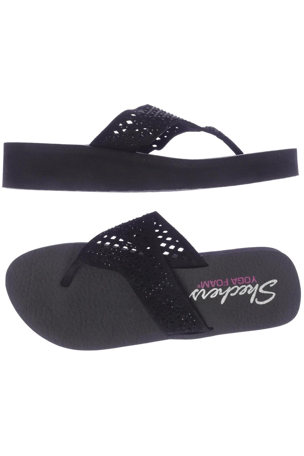 

Skechers Damen Sandale, schwarz, Gr. 9