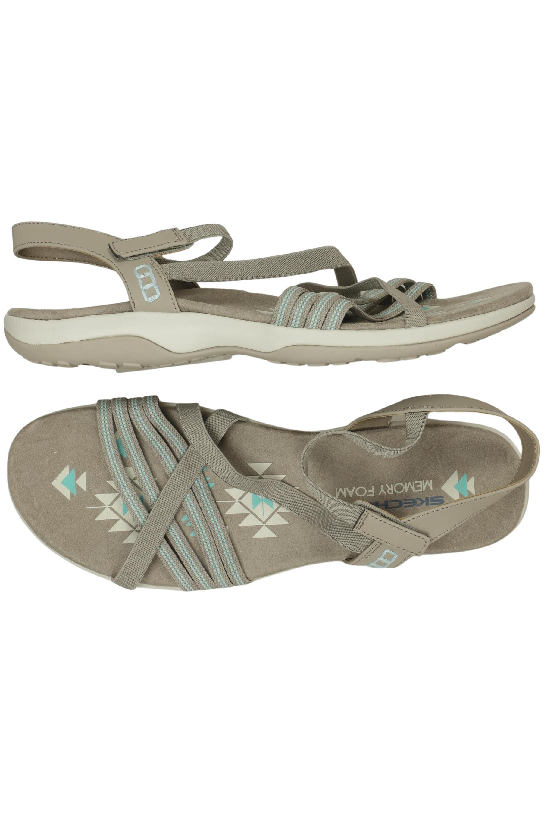 

Skechers Damen Sandale, braun, Gr. 41