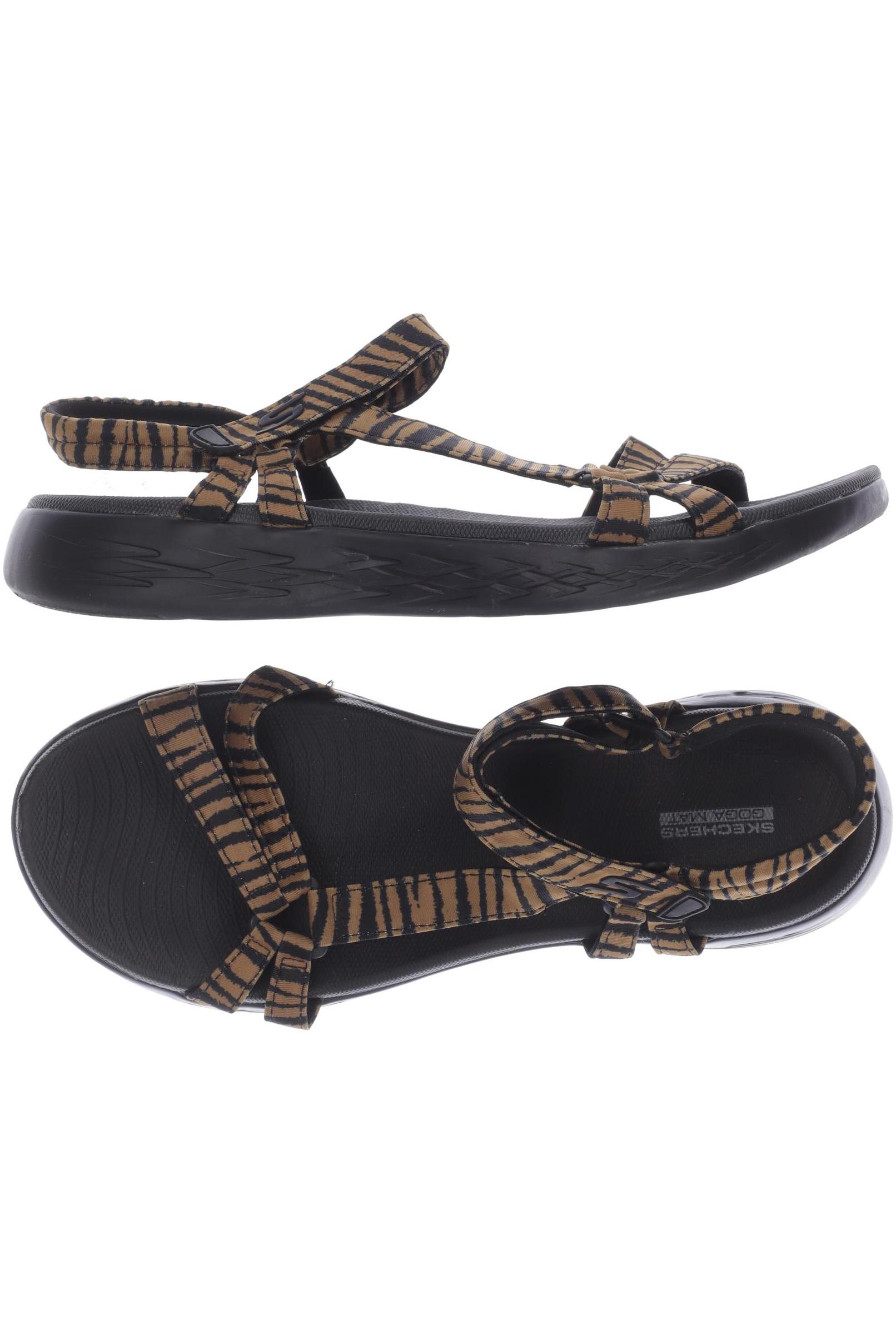 

Skechers Damen Sandale, braun, Gr. 41