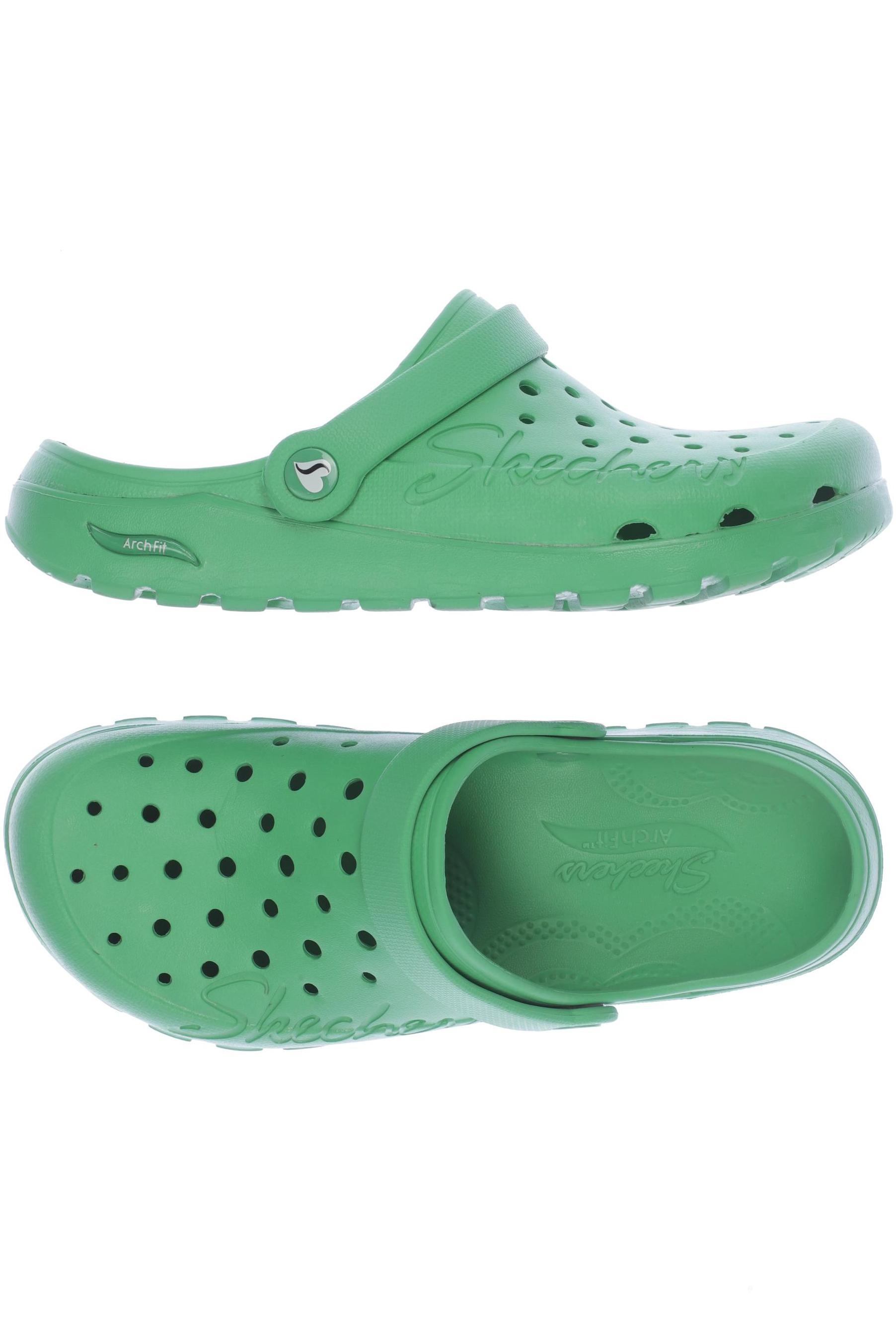 

Skechers Damen Sandale, grün, Gr. 9