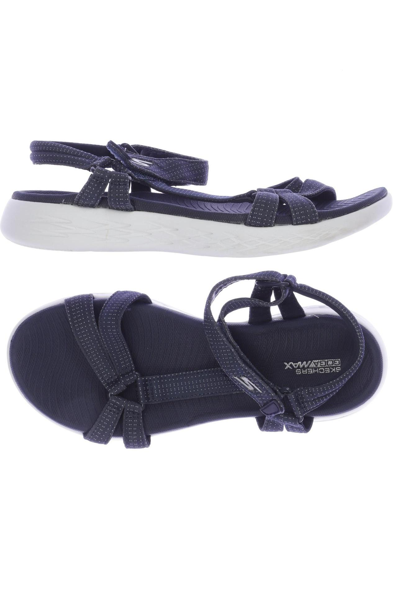 

SKECHERS Damen Sandale, marineblau
