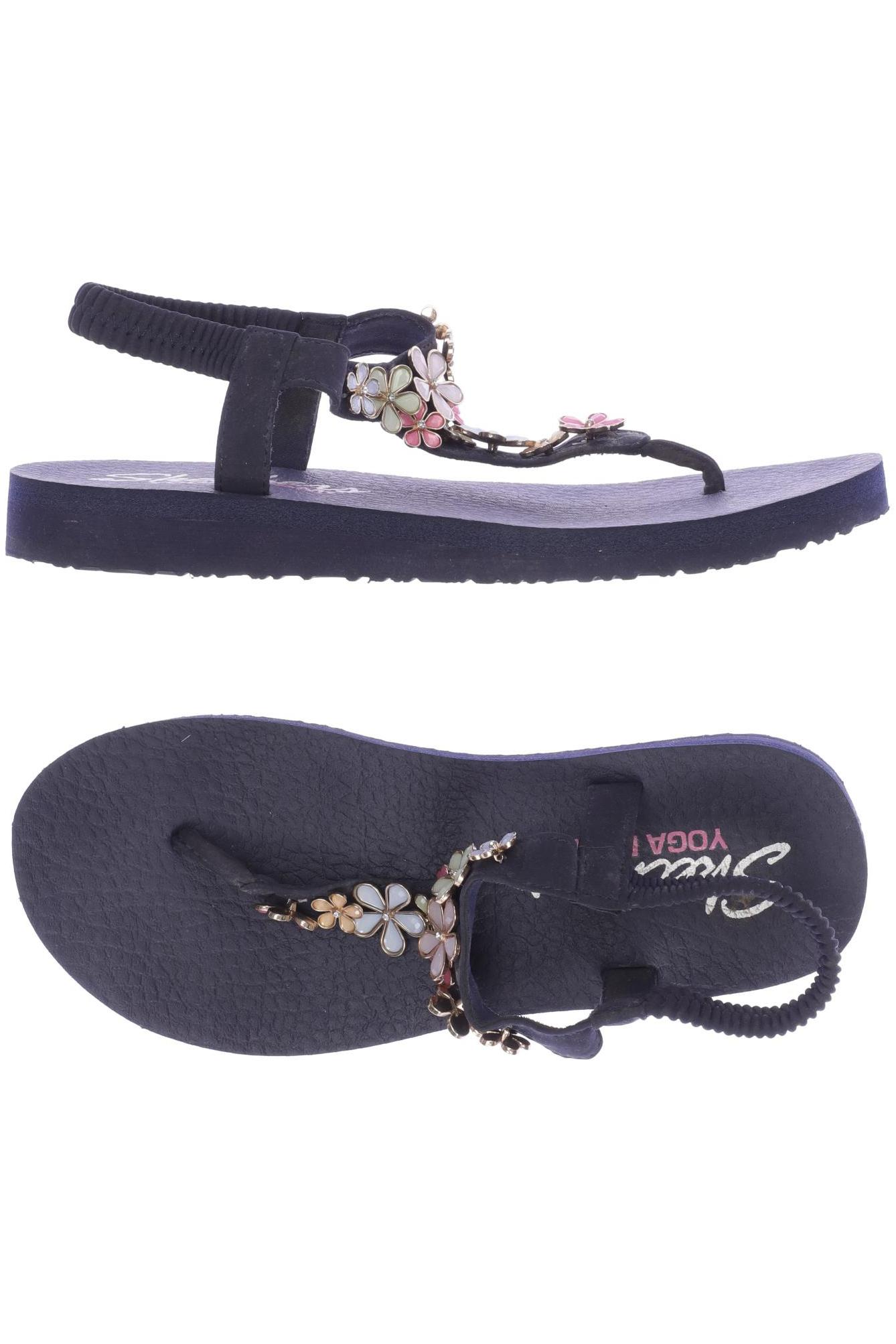

Skechers Damen Sandale, marineblau, Gr. 37