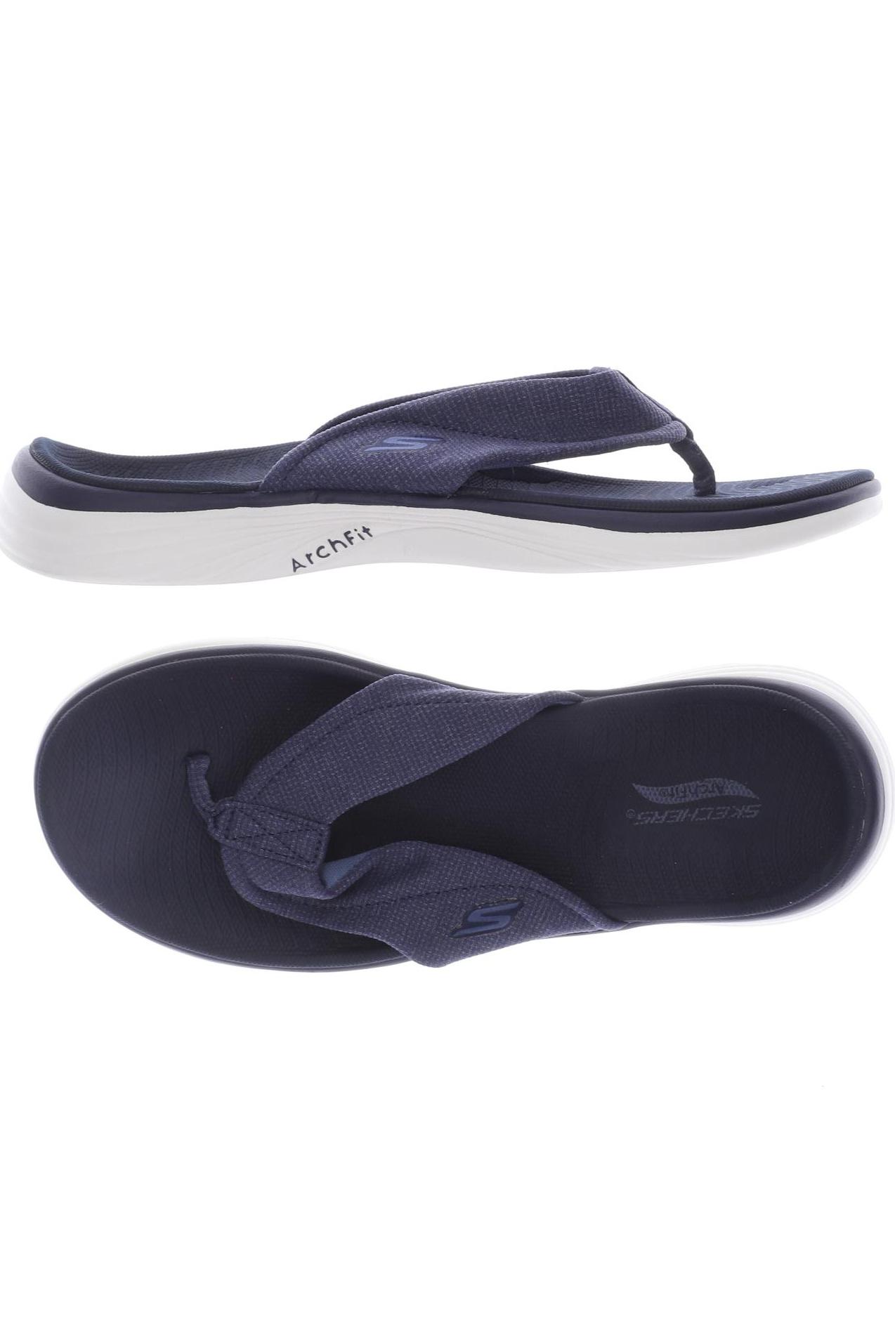 

SKECHERS Damen Sandale, marineblau