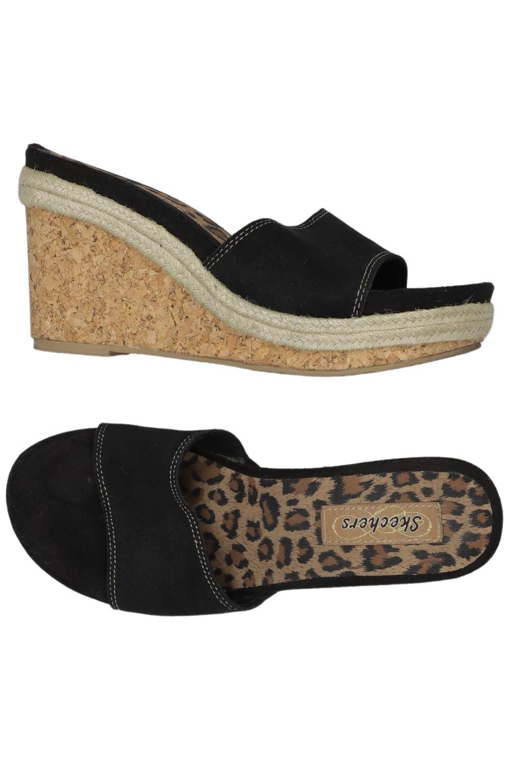 

Skechers Damen Sandale, schwarz, Gr. 38