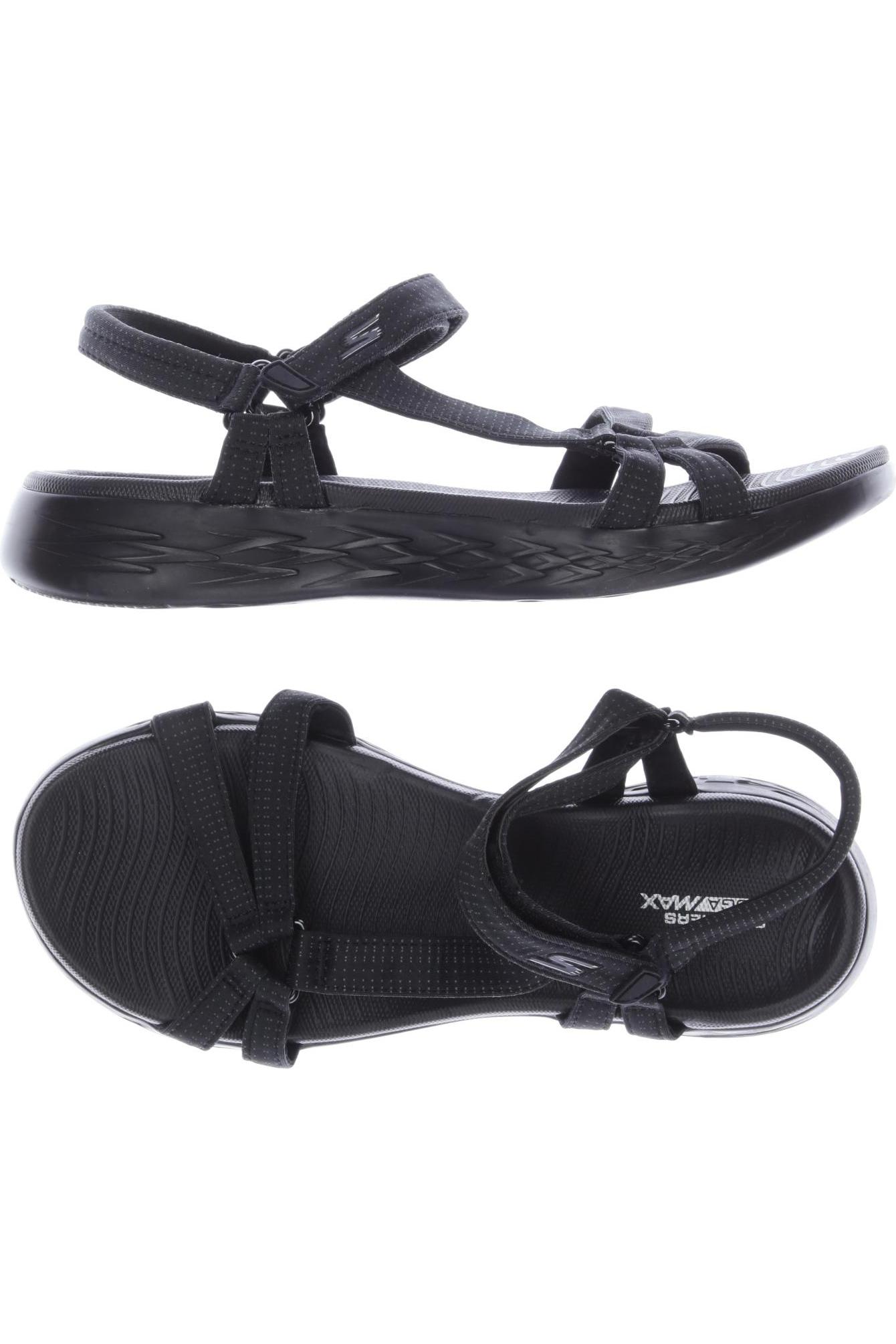 

Skechers Damen Sandale, schwarz, Gr. 40