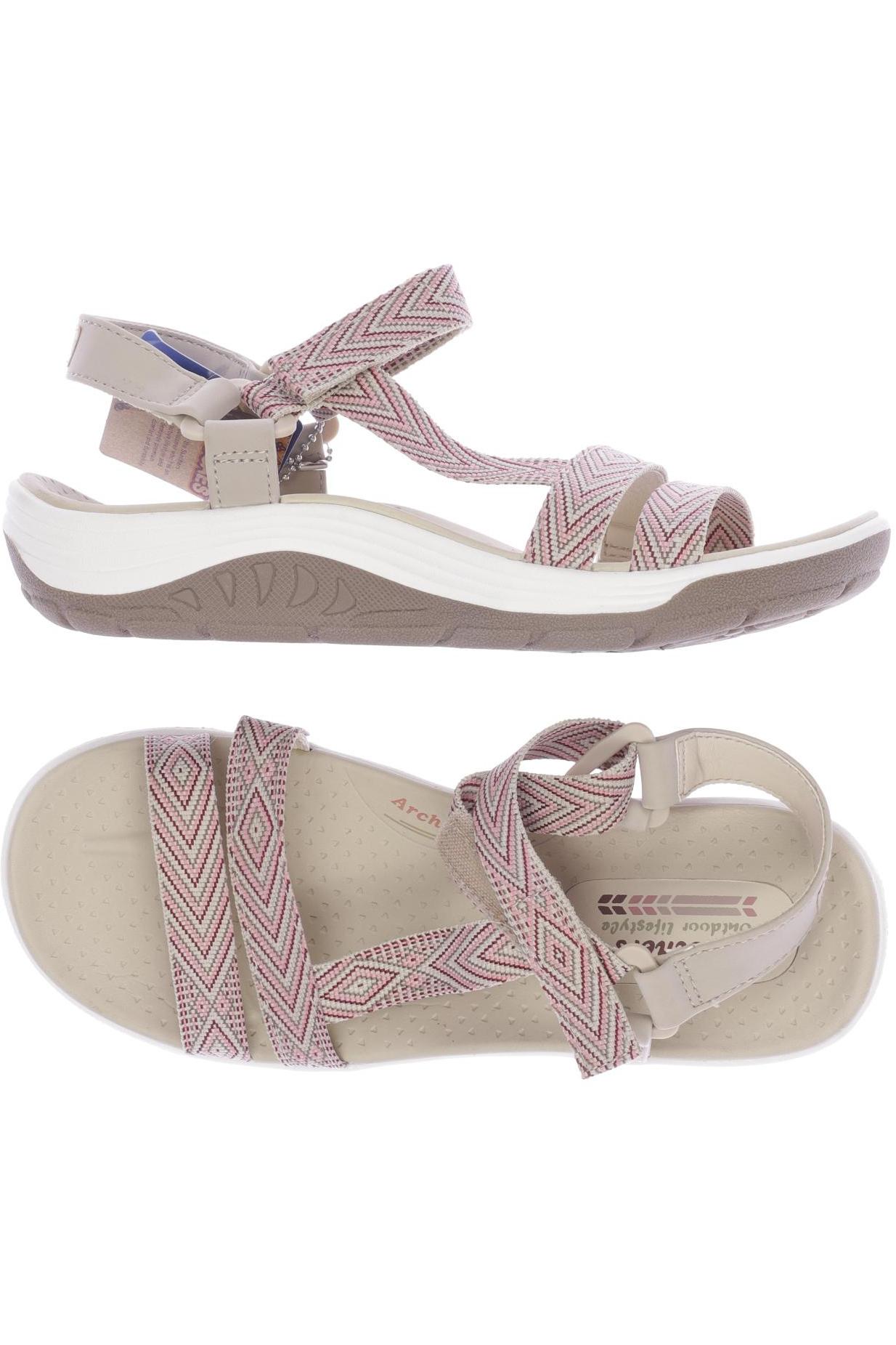 

Skechers Damen Sandale, beige, Gr. 36