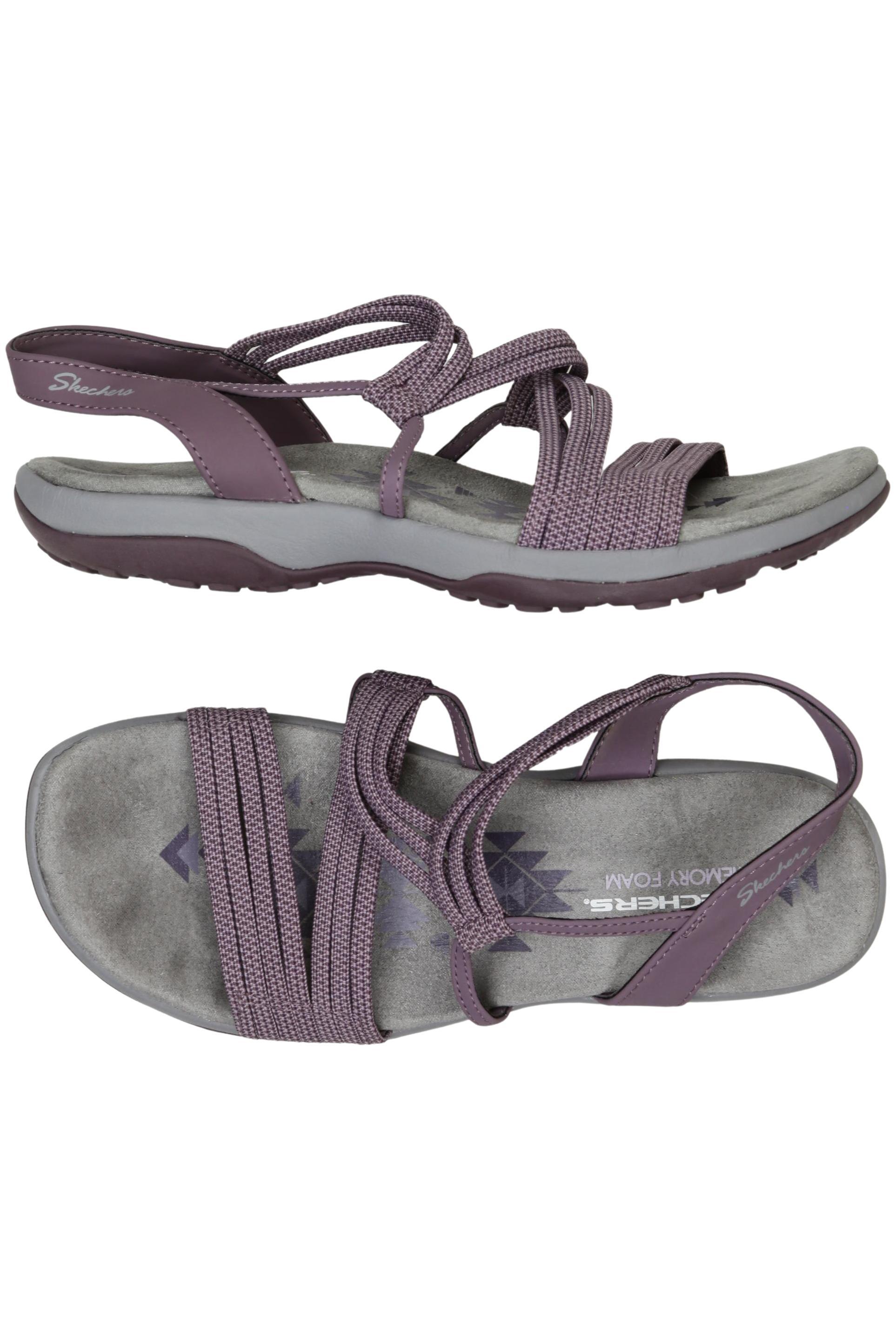 

Skechers Damen Sandale, flieder, Gr. 38.5