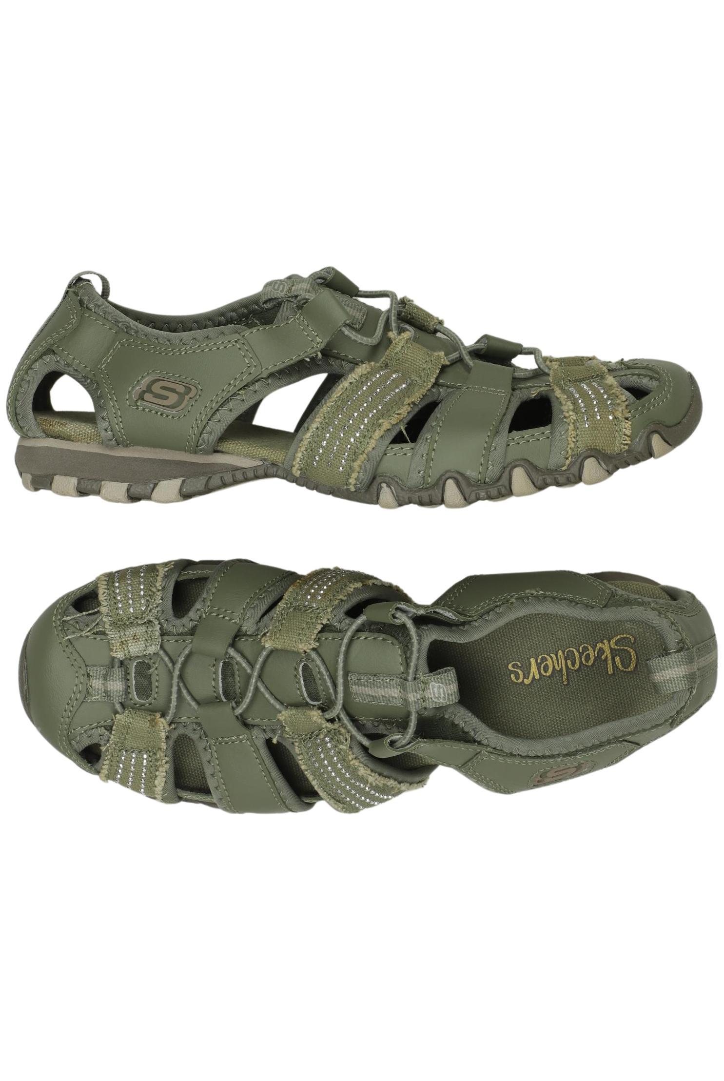 

Skechers Damen Sandale, grün, Gr. 37