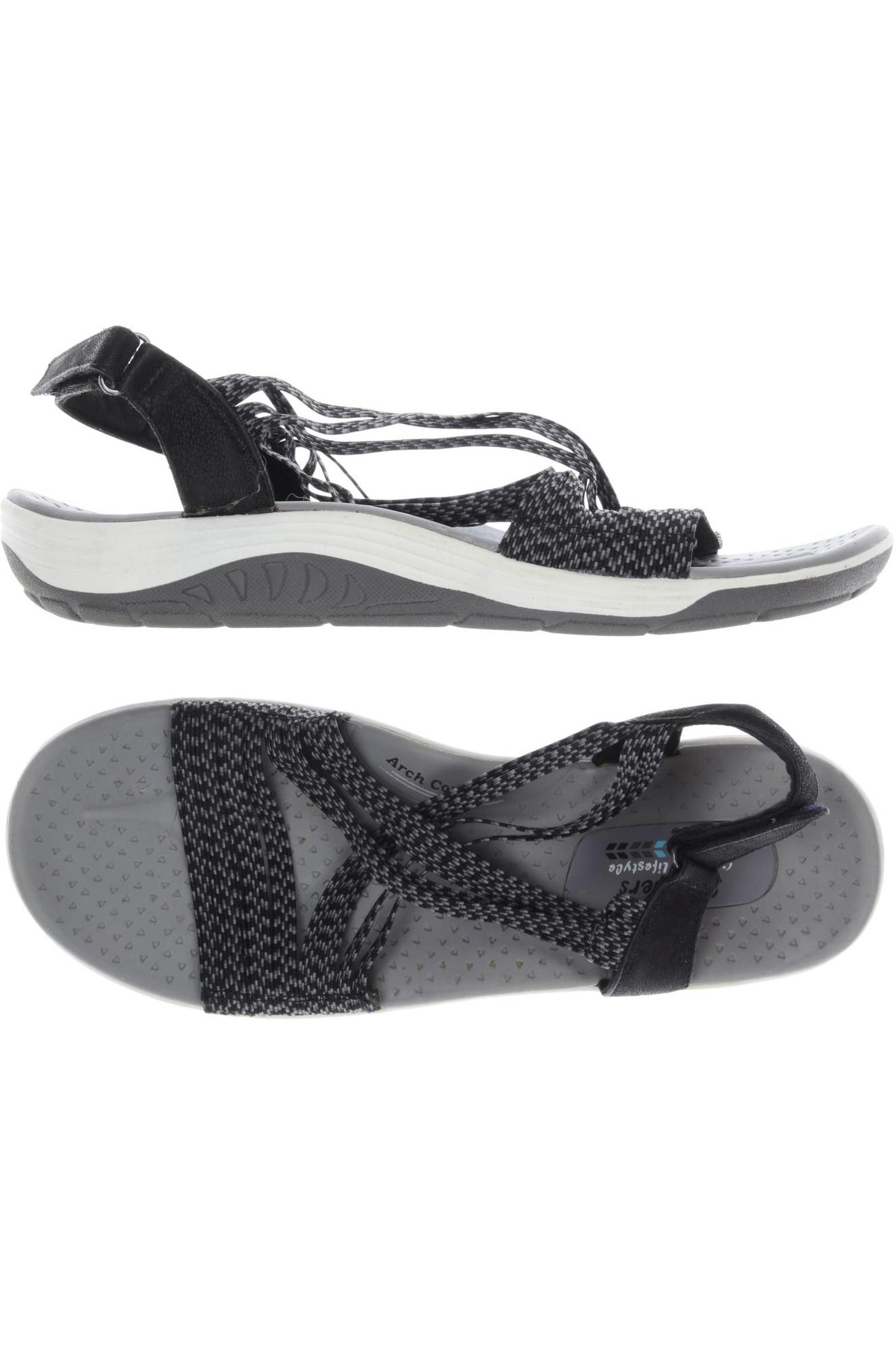 

Skechers Damen Sandale, schwarz, Gr. 41