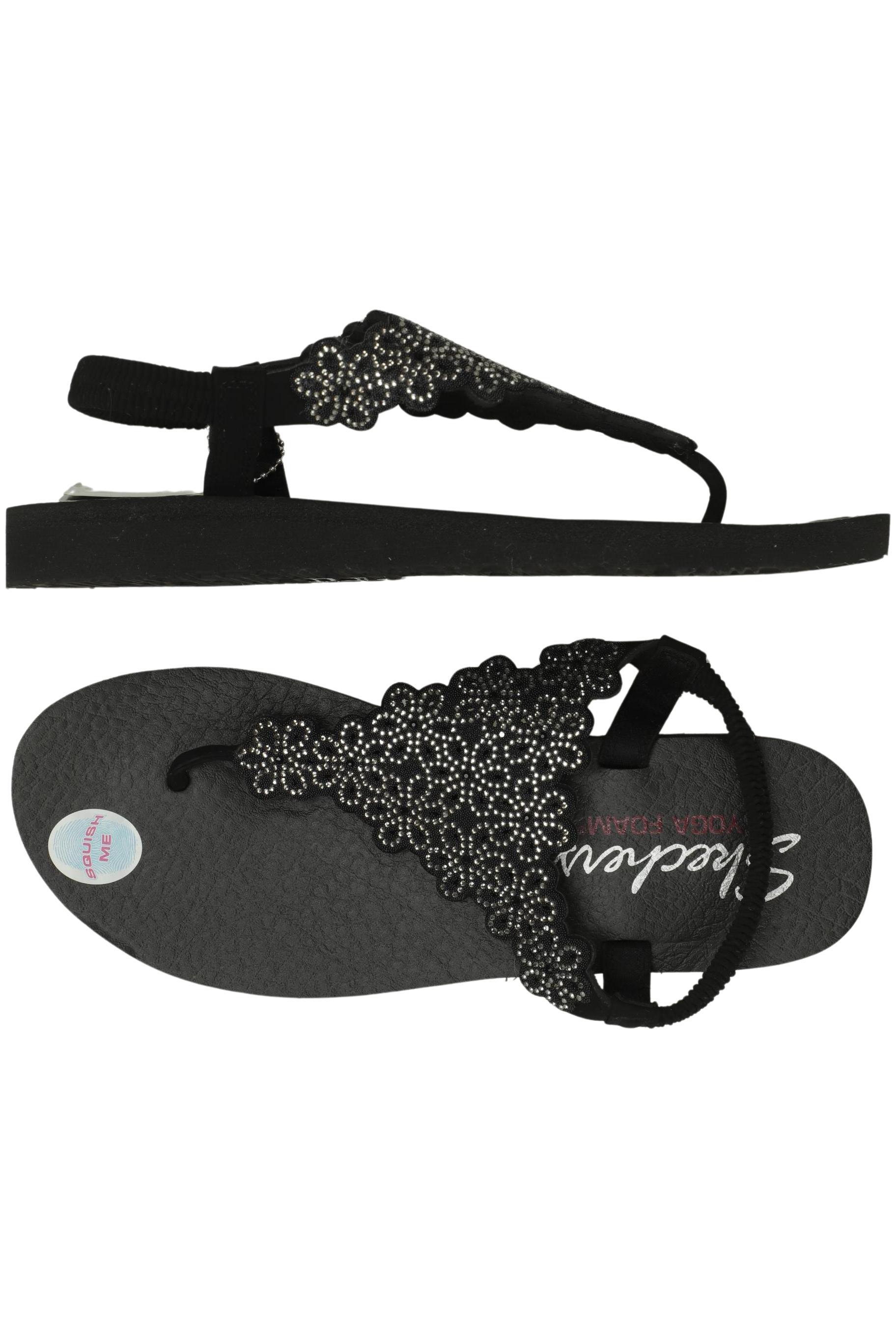 

Skechers Damen Sandale, schwarz, Gr. 40