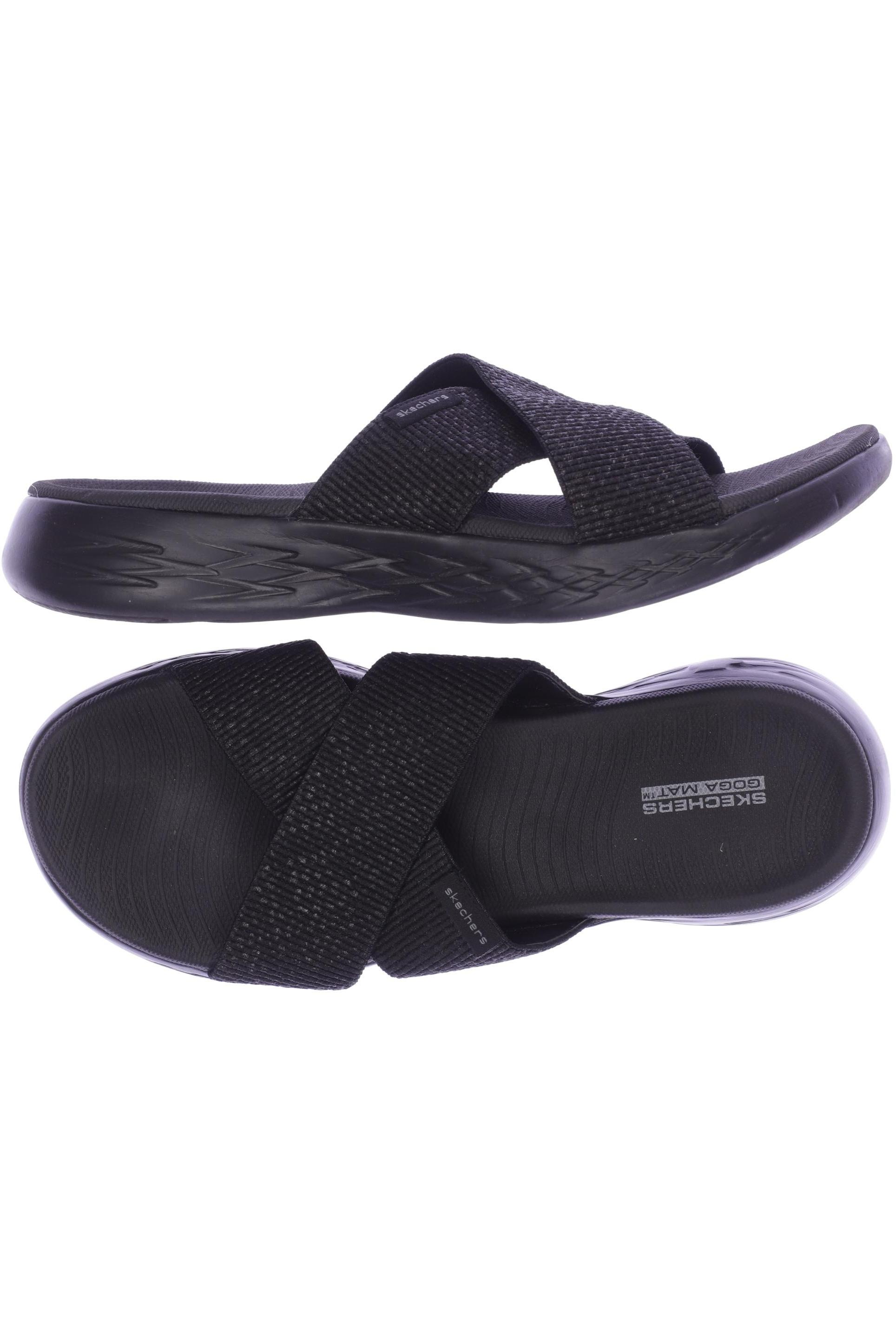 

Skechers Damen Sandale, schwarz, Gr. 39