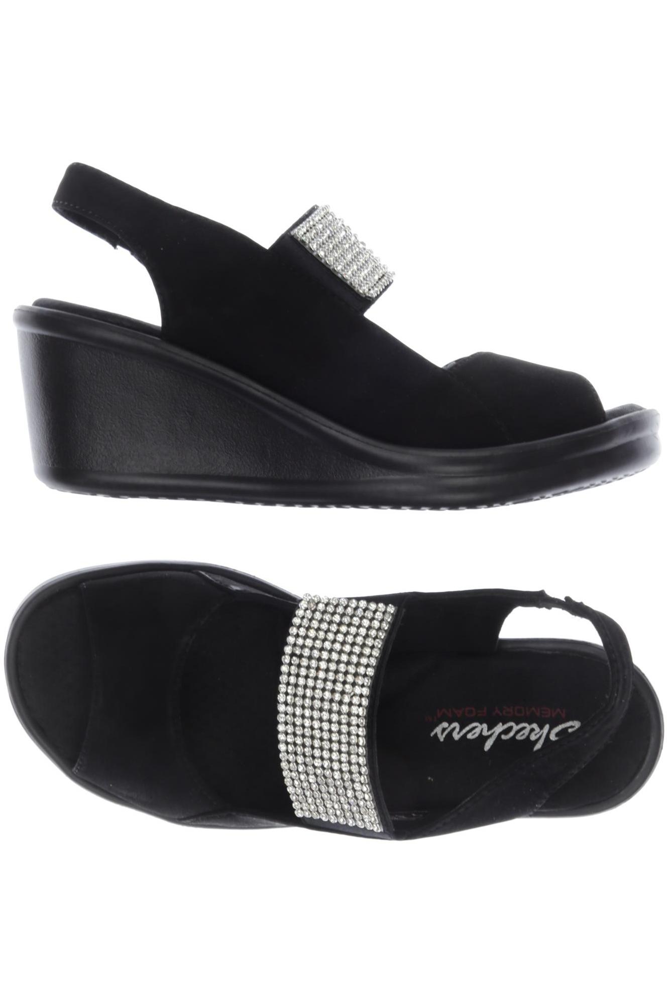 

Skechers Damen Sandale, schwarz, Gr. 37