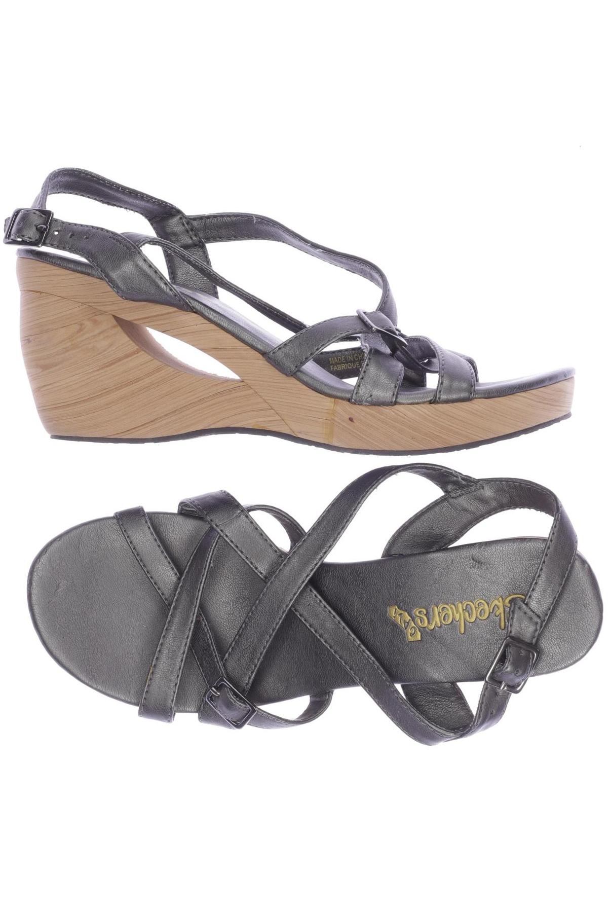 

Skechers Damen Sandale, grau, Gr. 39