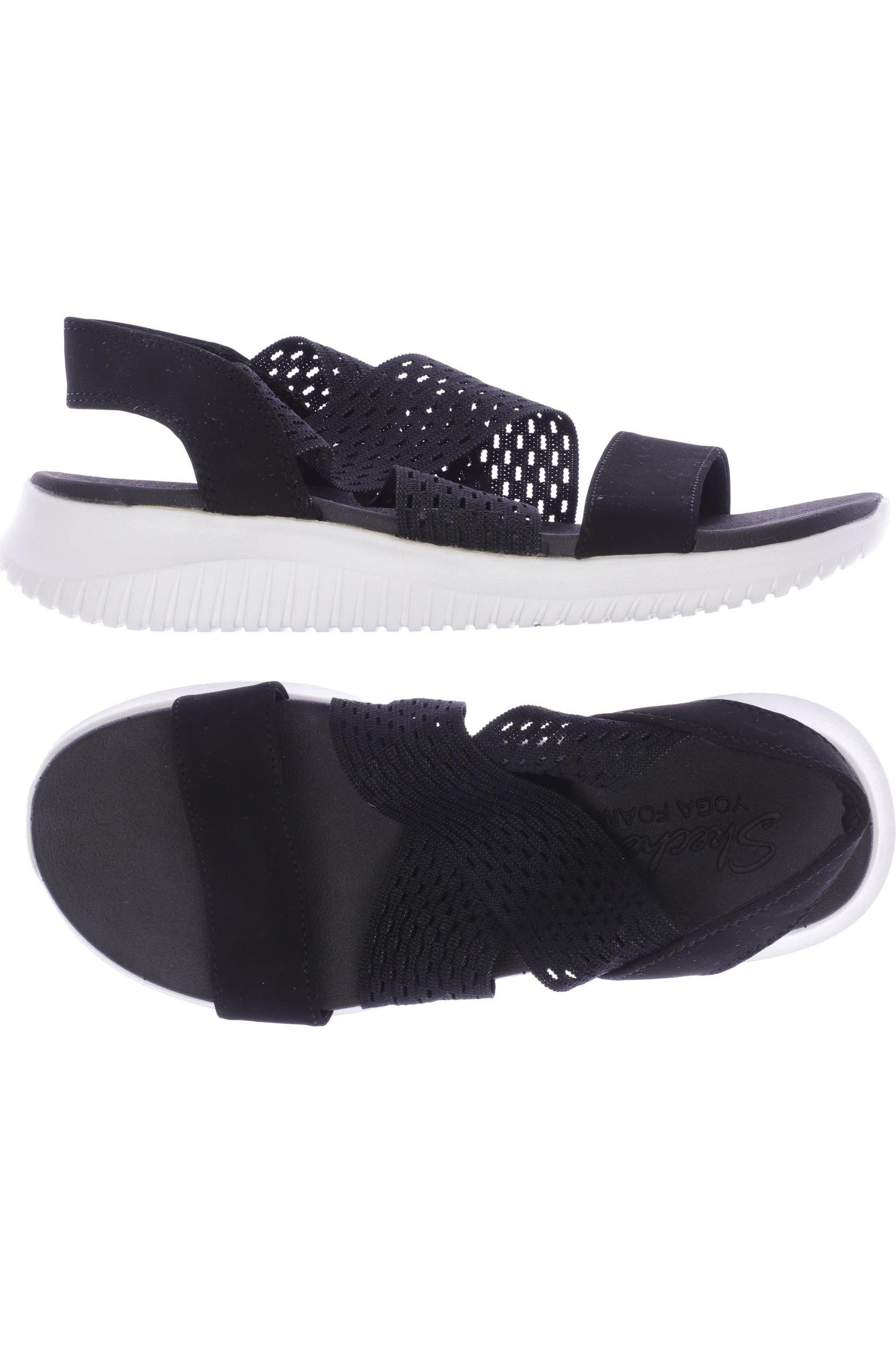 

Skechers Damen Sandale, schwarz, Gr. 37