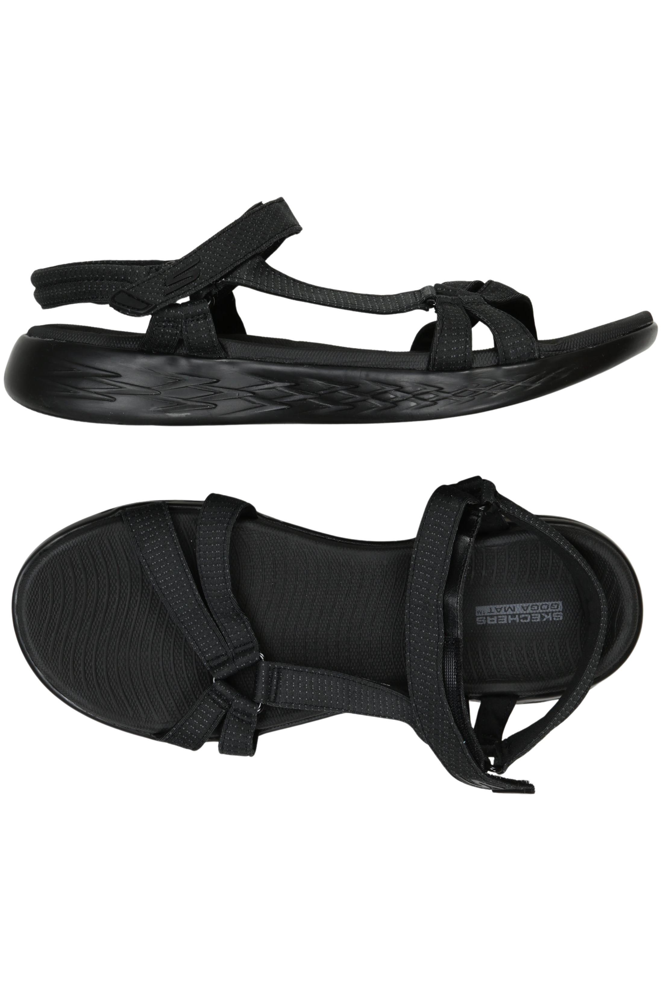 

Skechers Damen Sandale, schwarz, Gr. 40