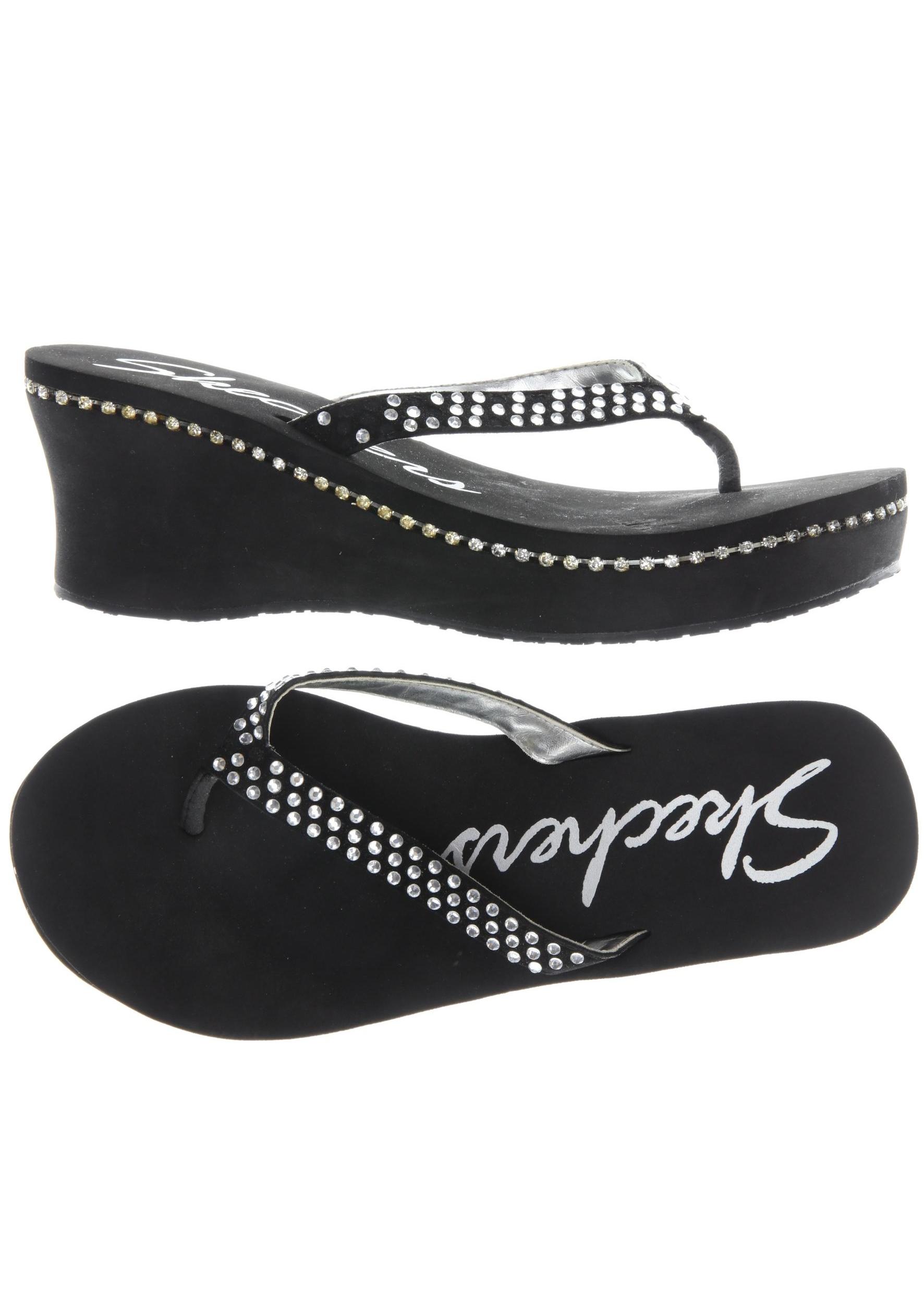 

Skechers Damen Sandale, schwarz, Gr. 38
