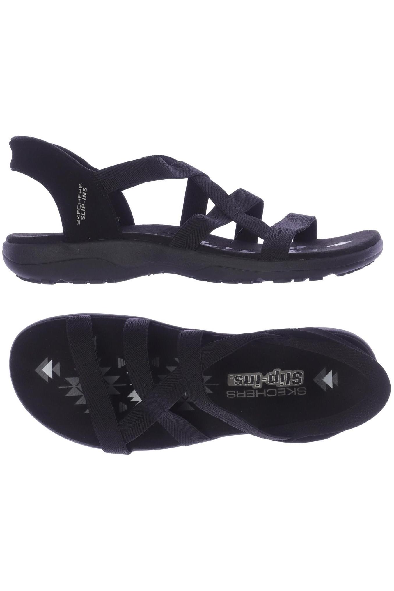 

Skechers Damen Sandale, schwarz, Gr. 40