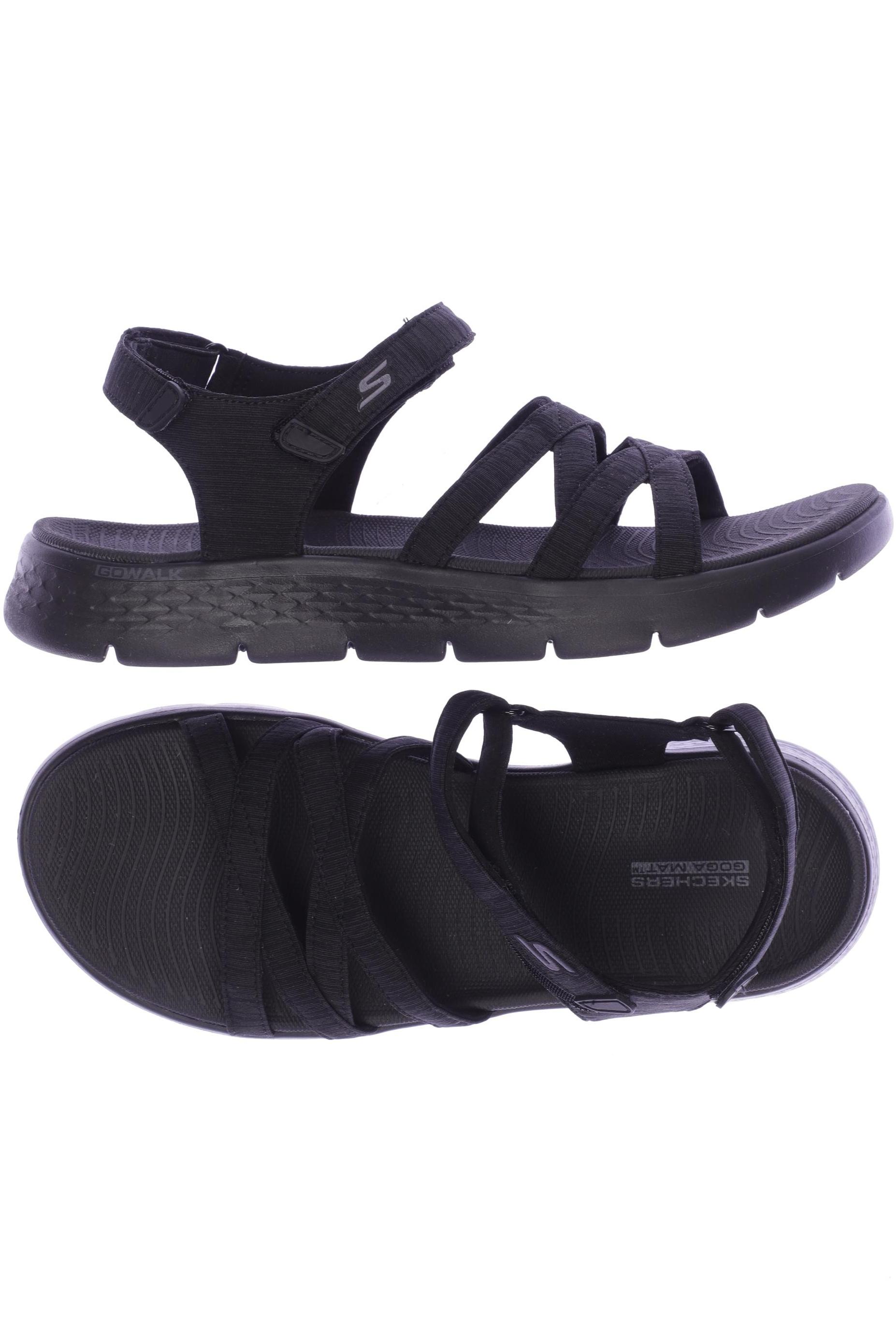 

Skechers Damen Sandale, schwarz, Gr. 40