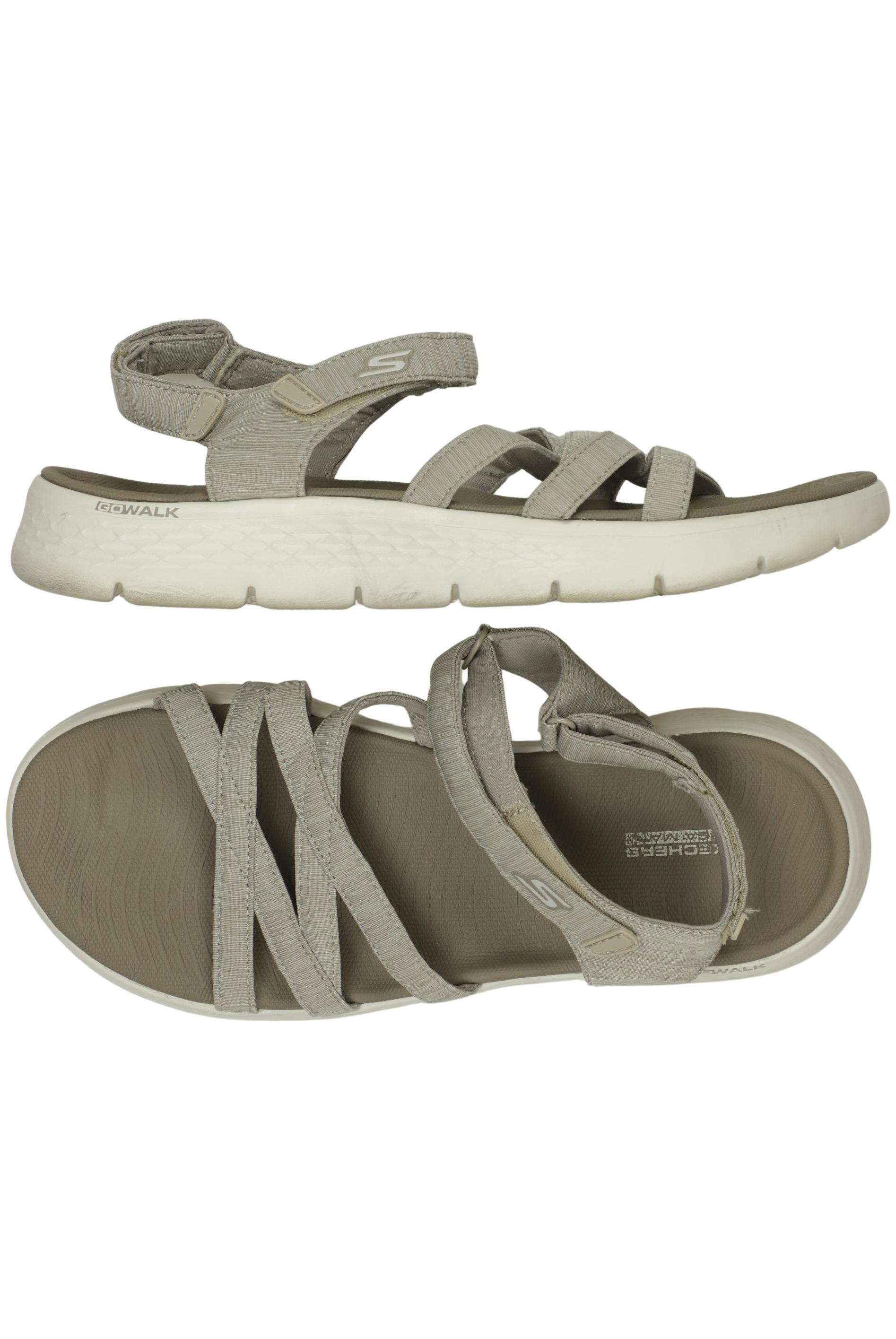 

Skechers Damen Sandale, beige, Gr. 41