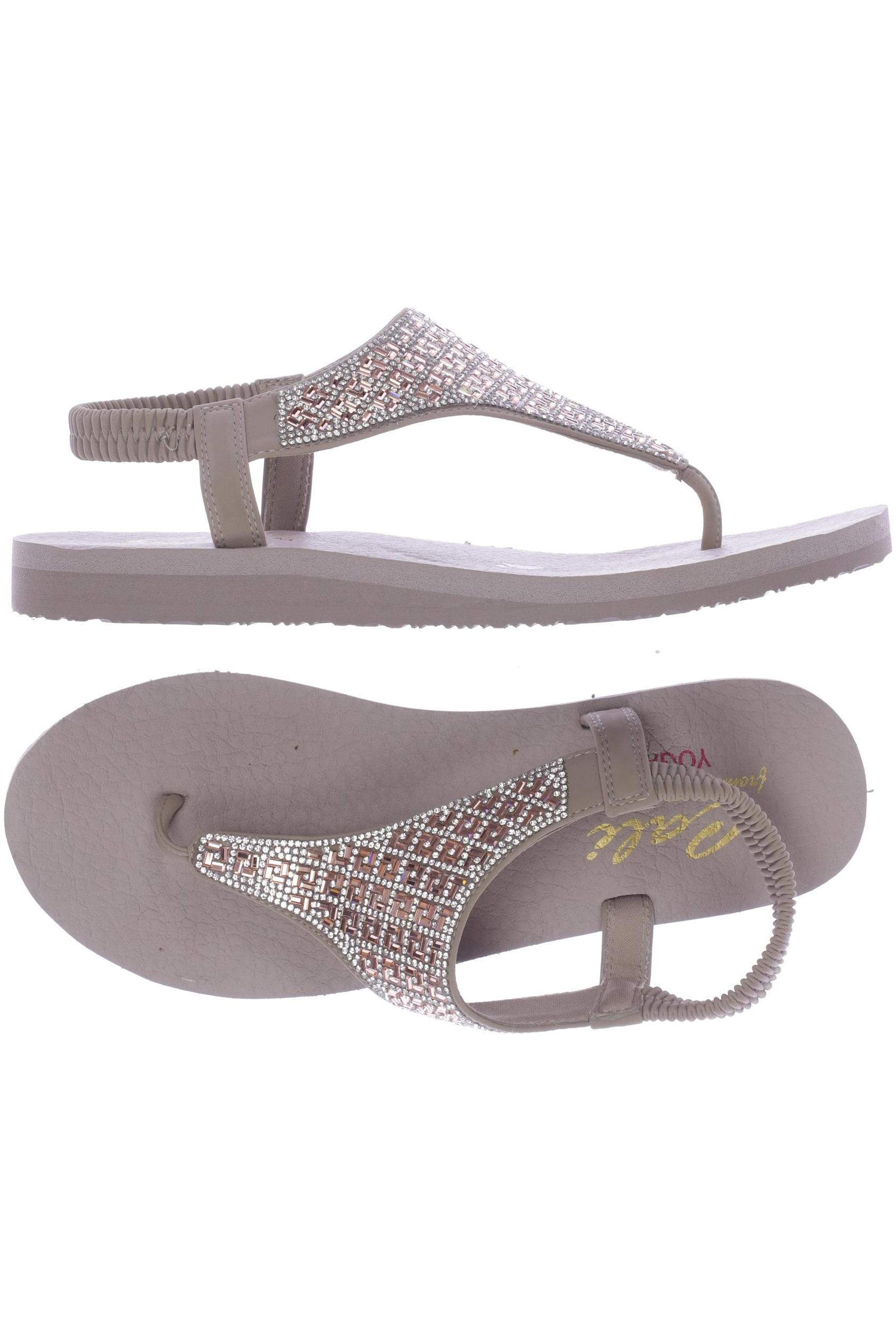 

SKECHERS Damen Sandale, braun
