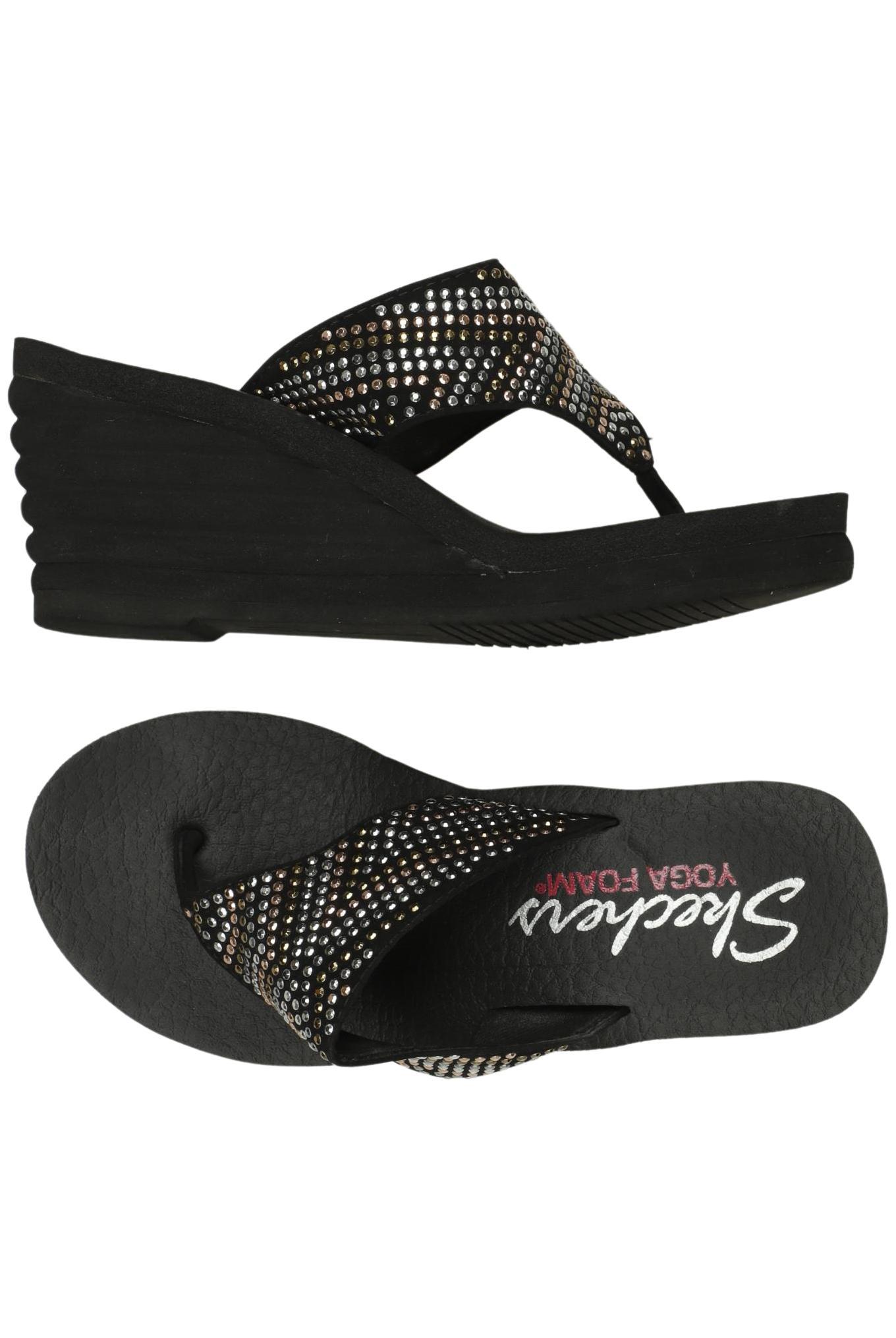 

Skechers Damen Sandale, schwarz, Gr. 36