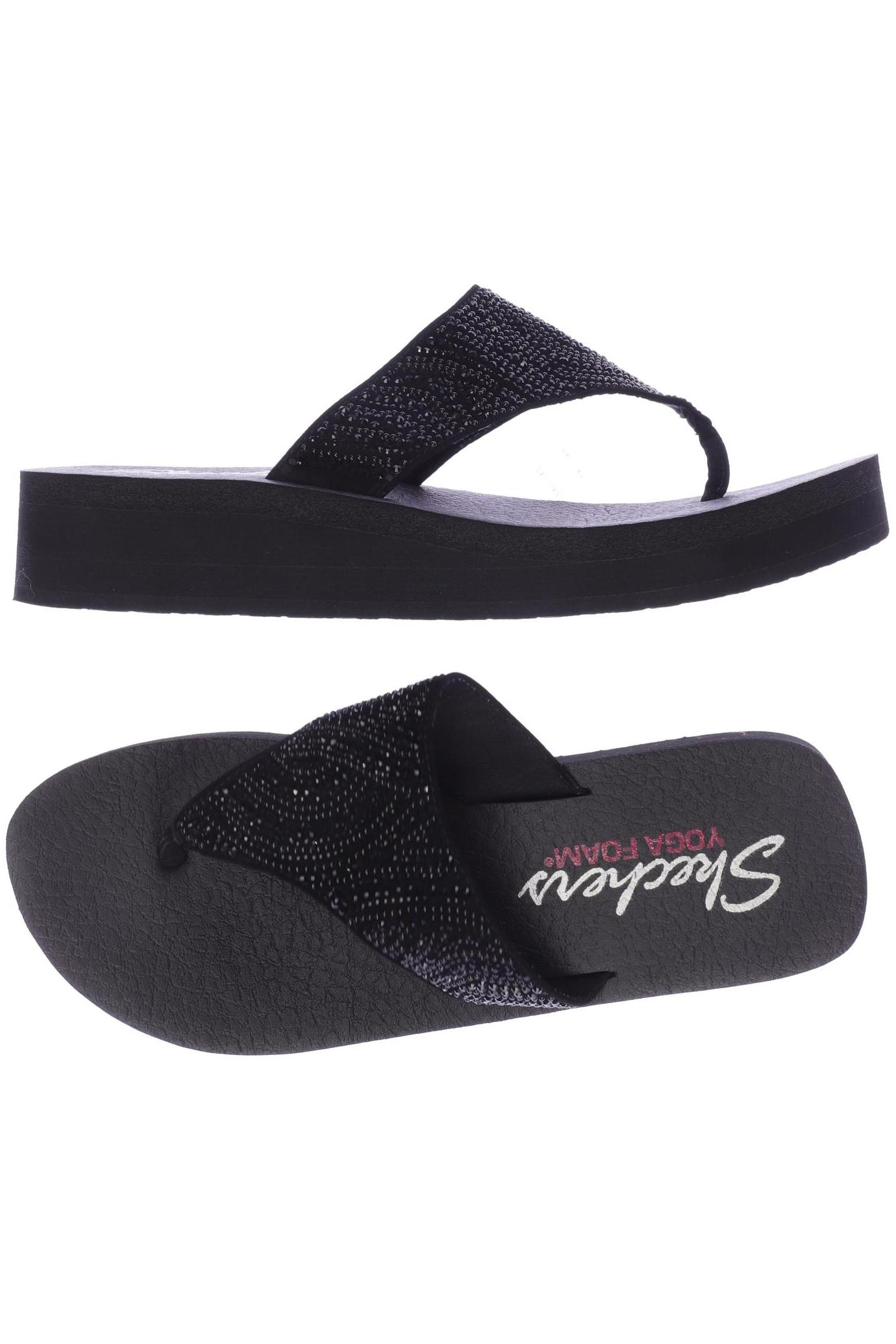 

Skechers Damen Sandale, schwarz, Gr. 38