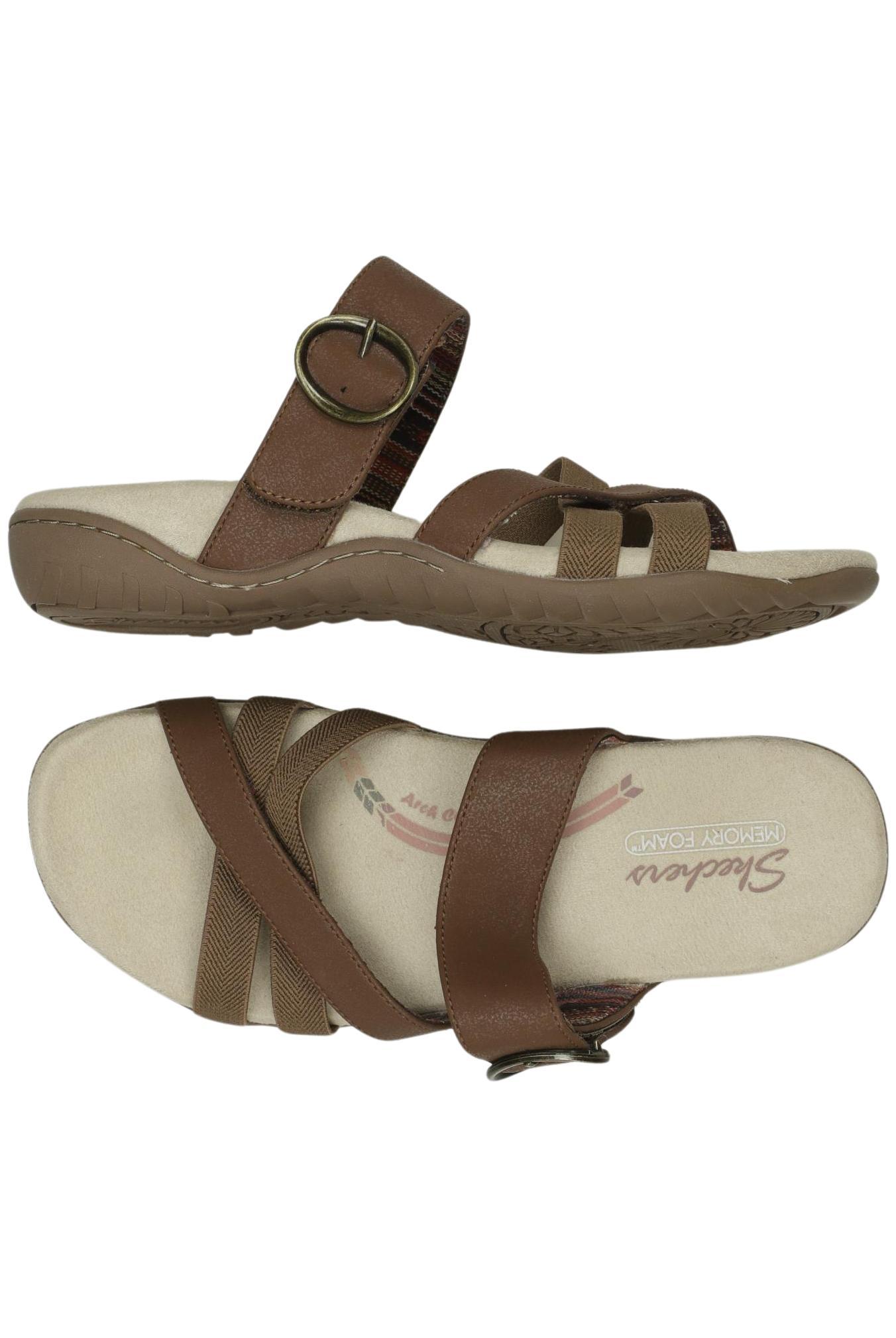 

Skechers Damen Sandale, braun, Gr. 36