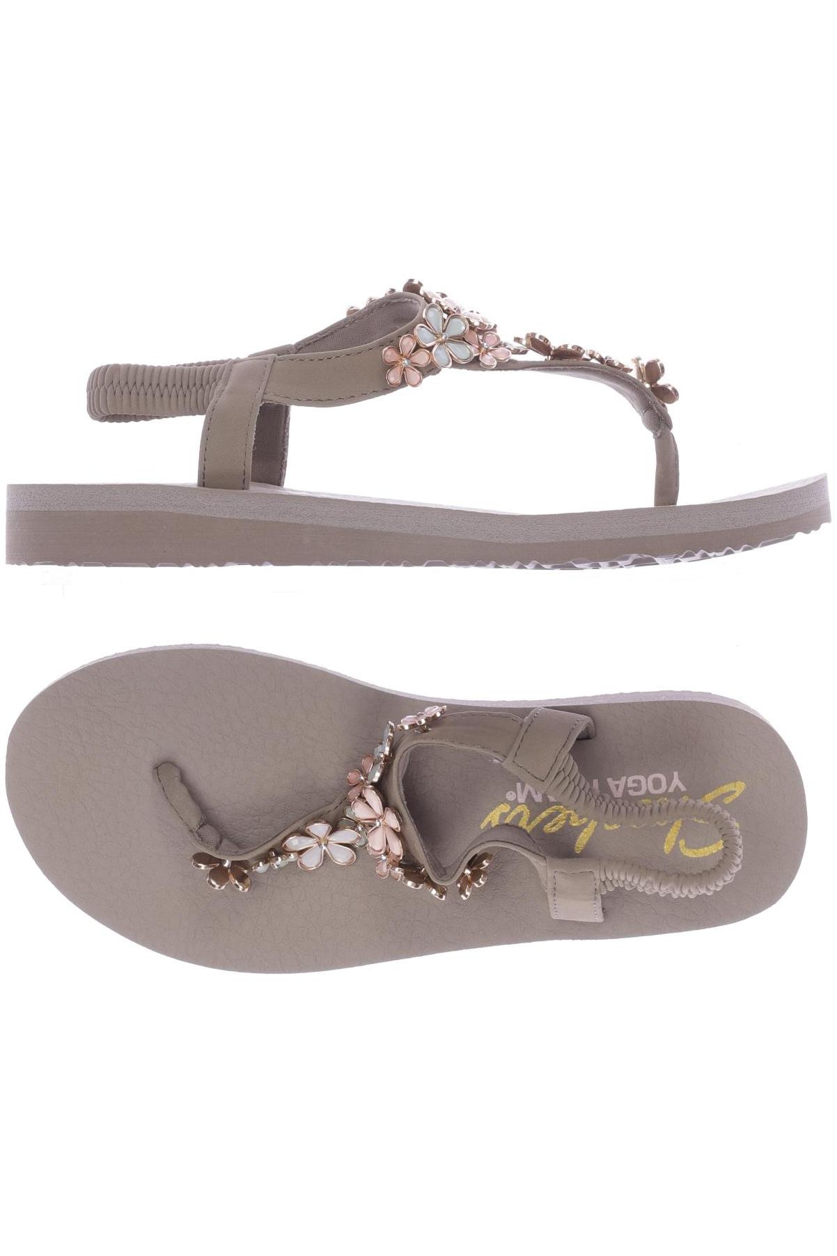 

Skechers Damen Sandale, beige, Gr. 36