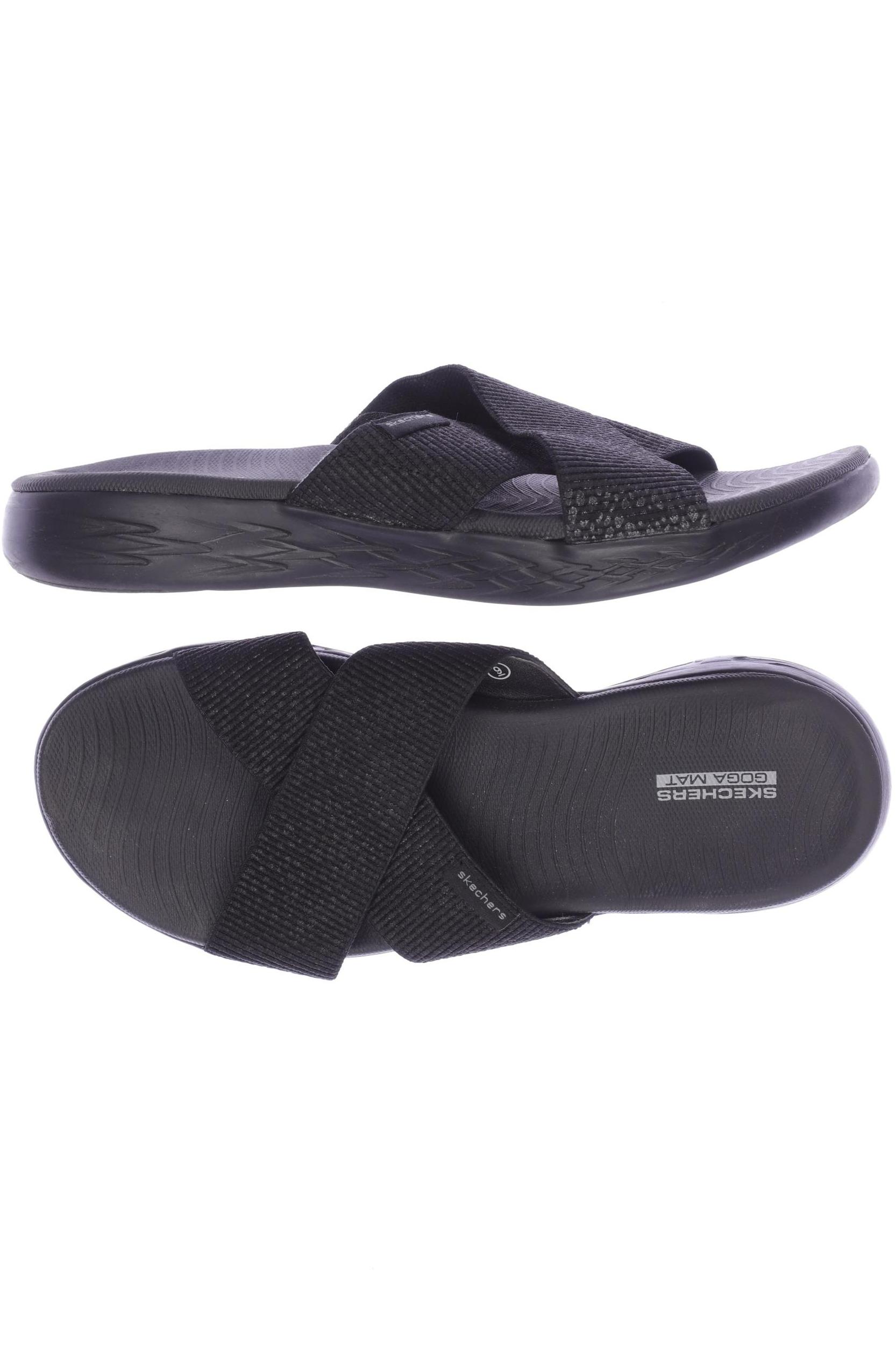 

Skechers Damen Sandale, schwarz, Gr. 9