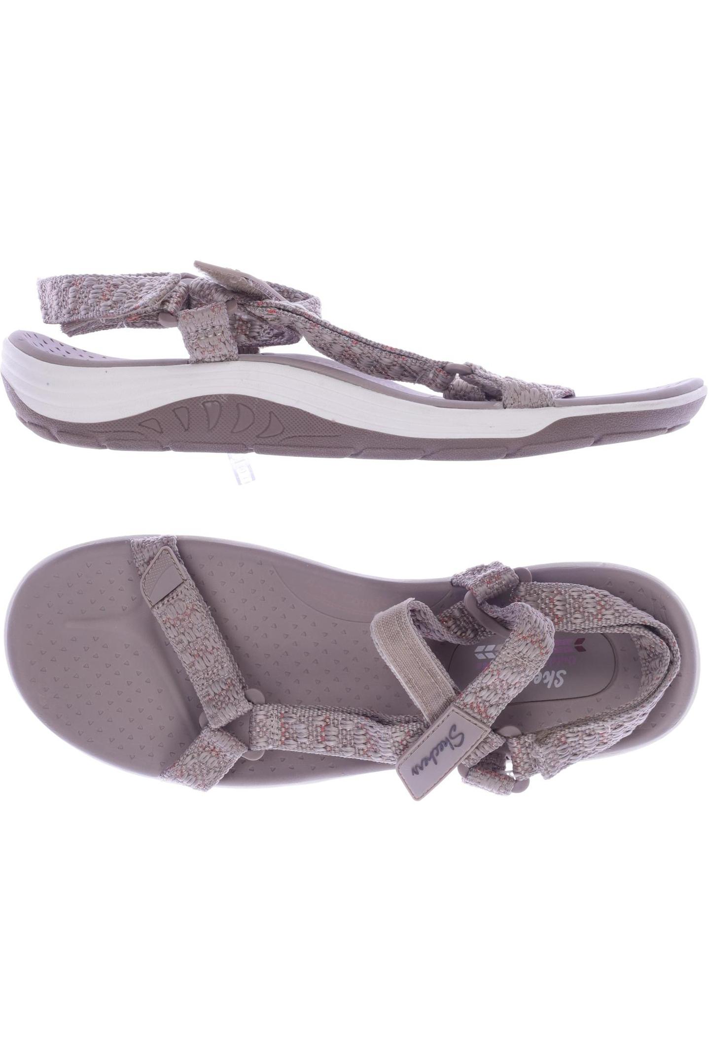

SKECHERS Damen Sandale, beige
