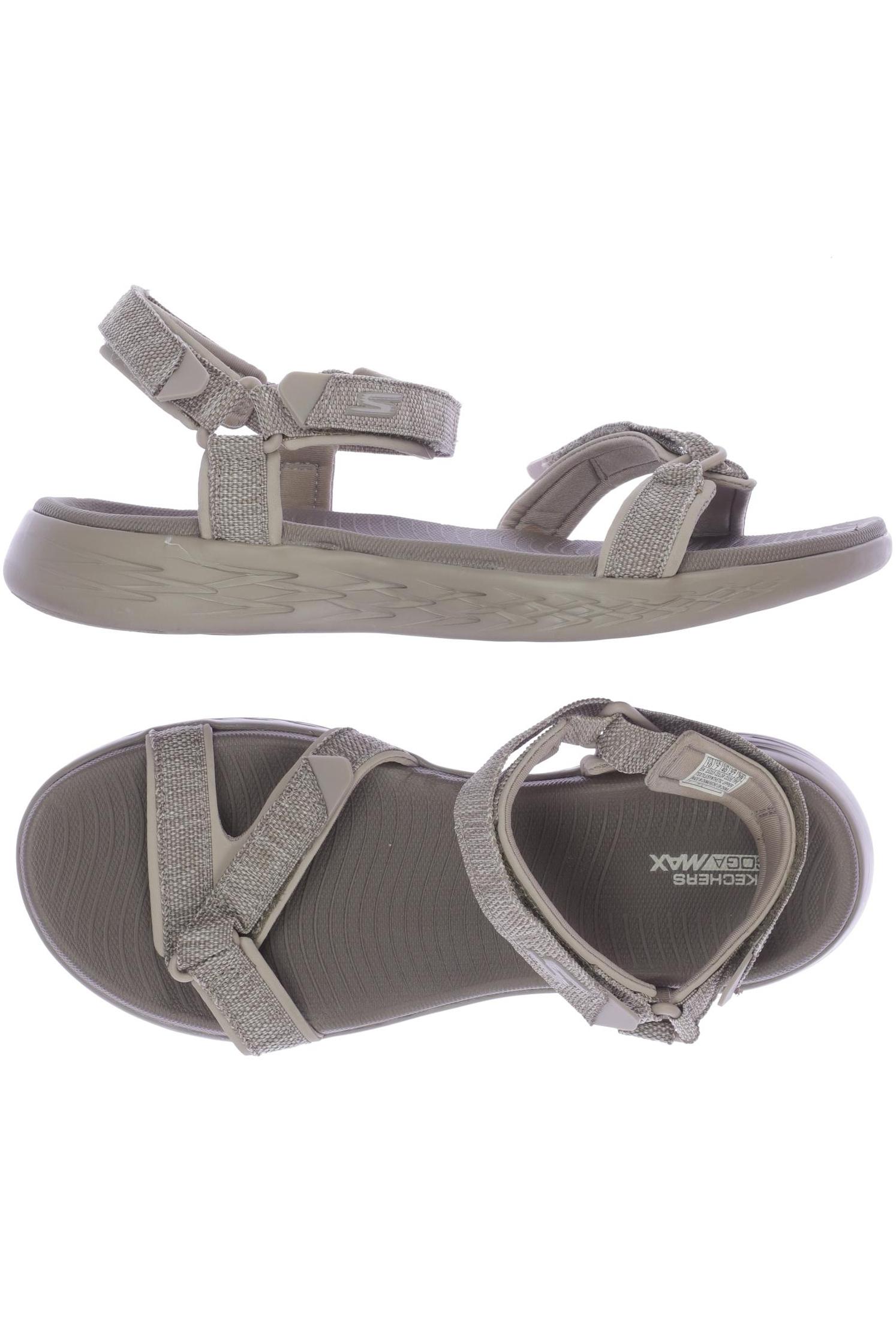 

Skechers Damen Sandale, grau, Gr. 40