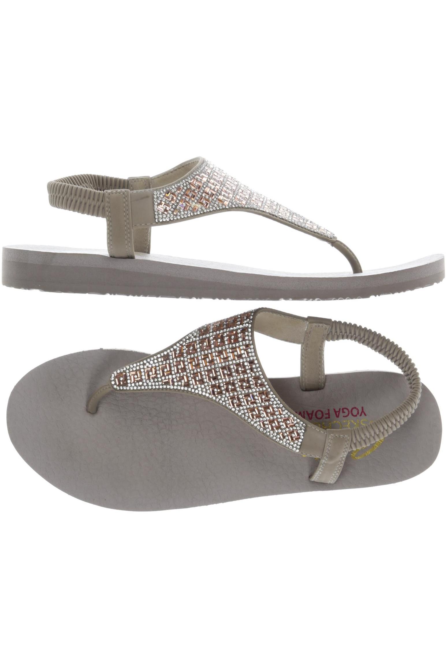 

Skechers Damen Sandale, grau, Gr. 41