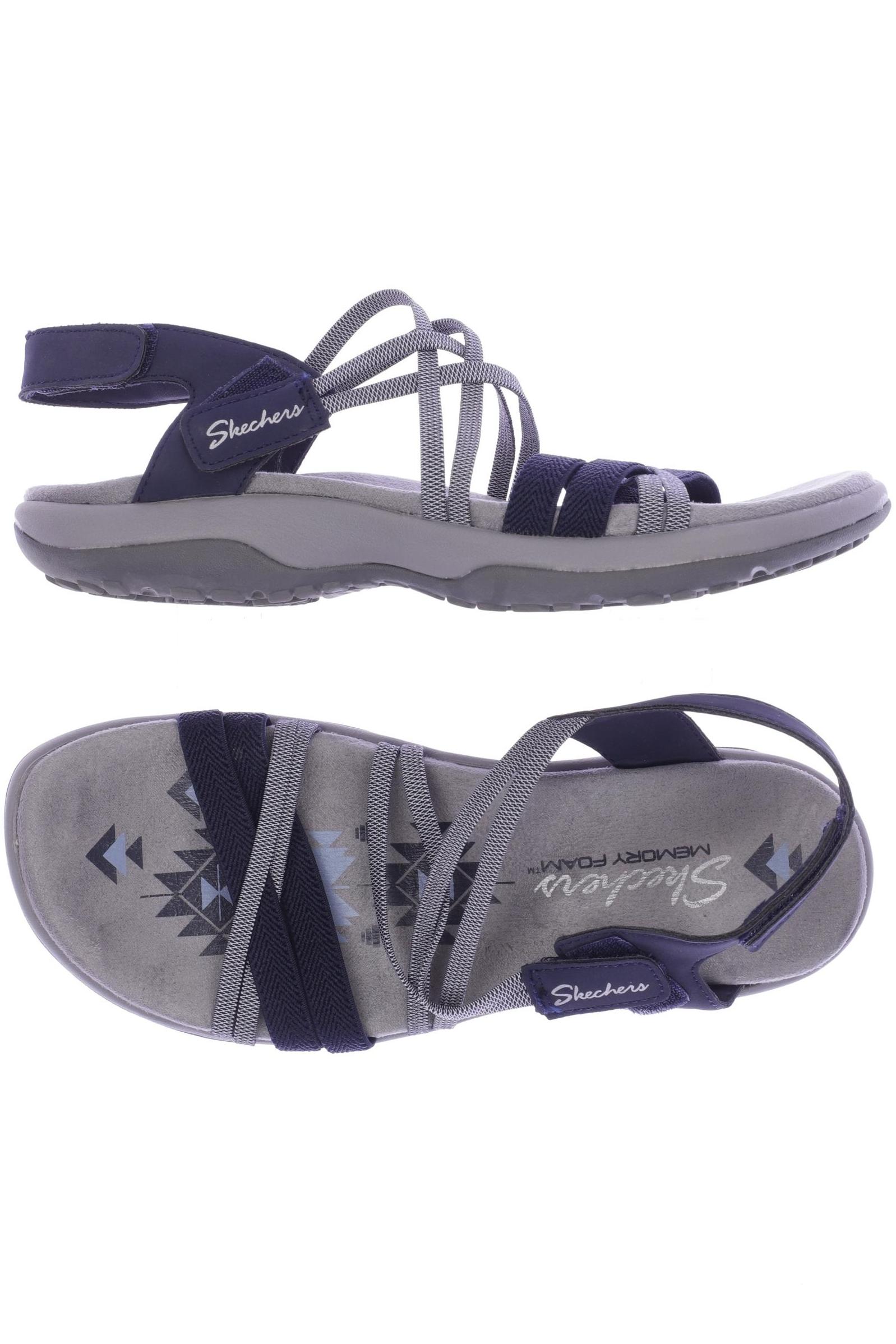 

Skechers Damen Sandale, marineblau, Gr. 35