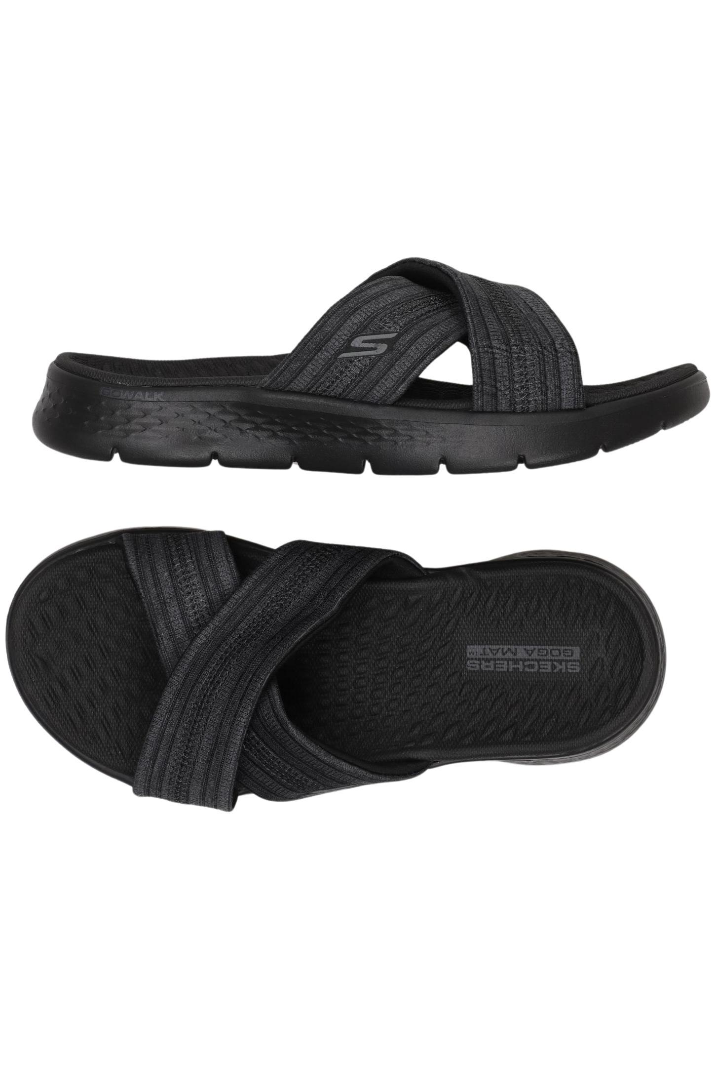

Skechers Damen Sandale, schwarz, Gr. 36