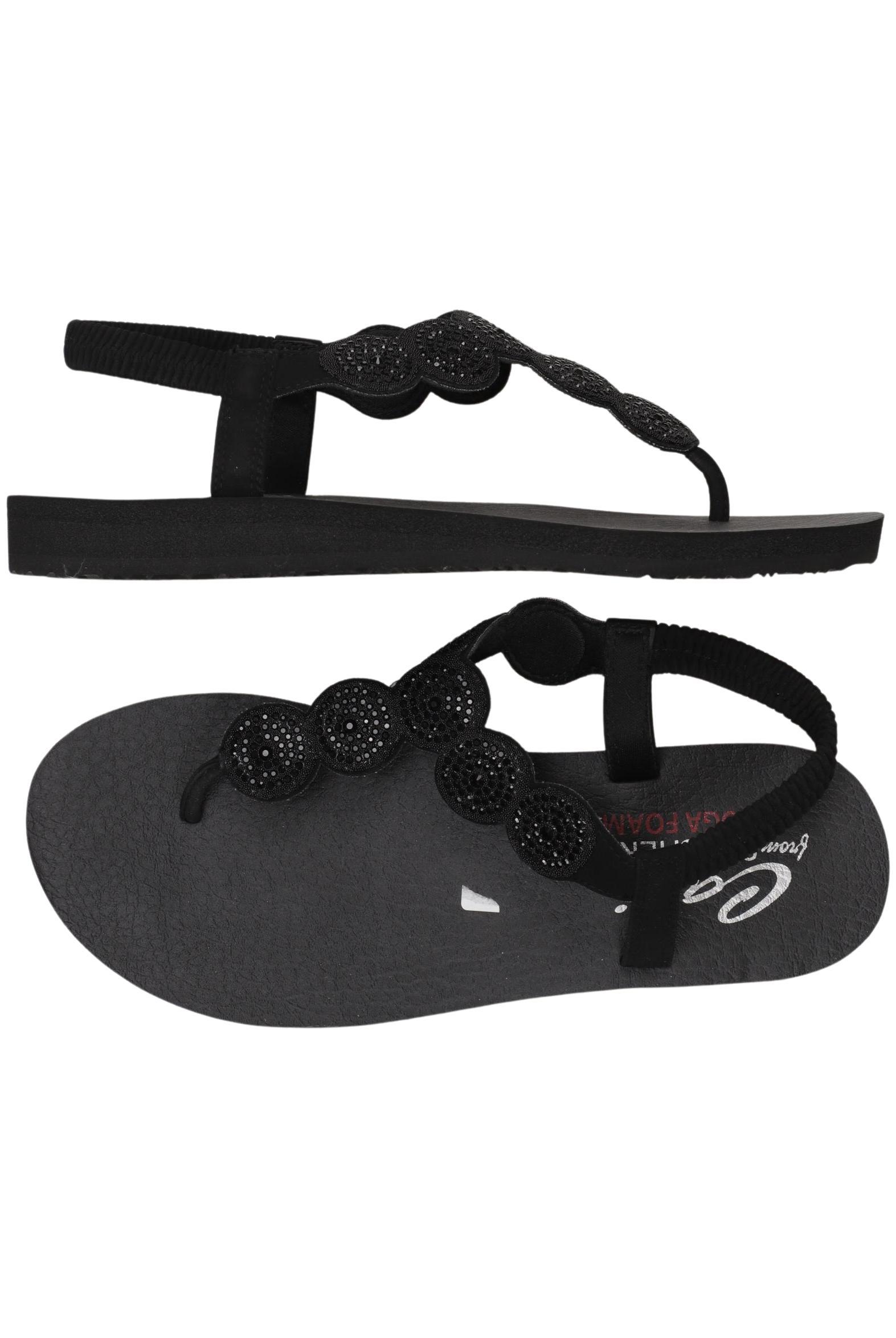 

Skechers Damen Sandale, schwarz, Gr. 39