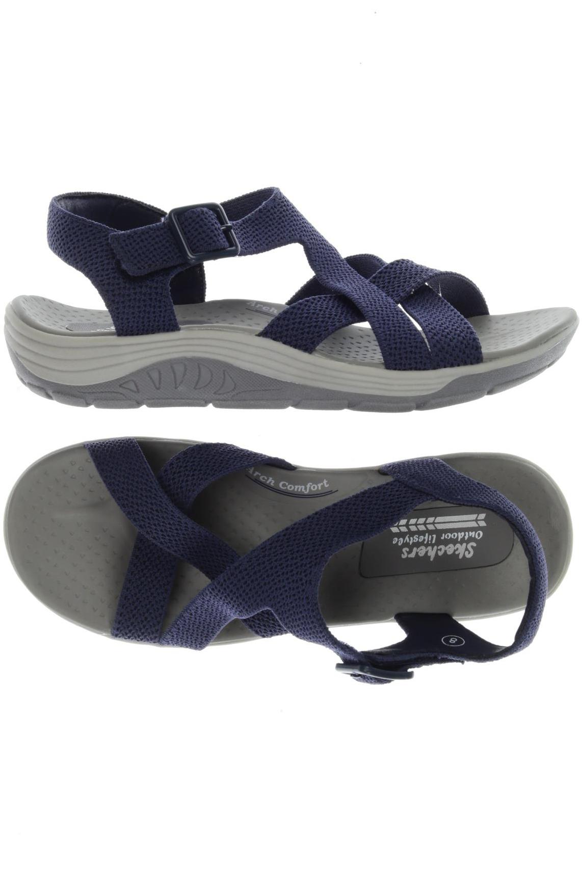 

Skechers Damen Sandale, marineblau, Gr. 38