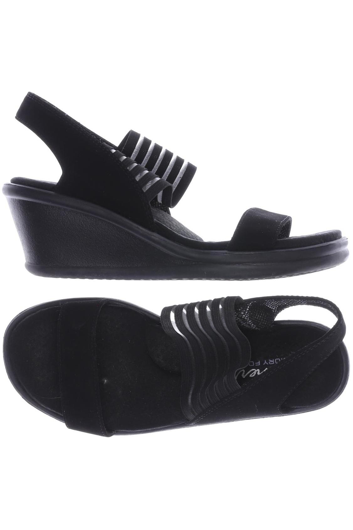

SKECHERS Damen Sandale, schwarz