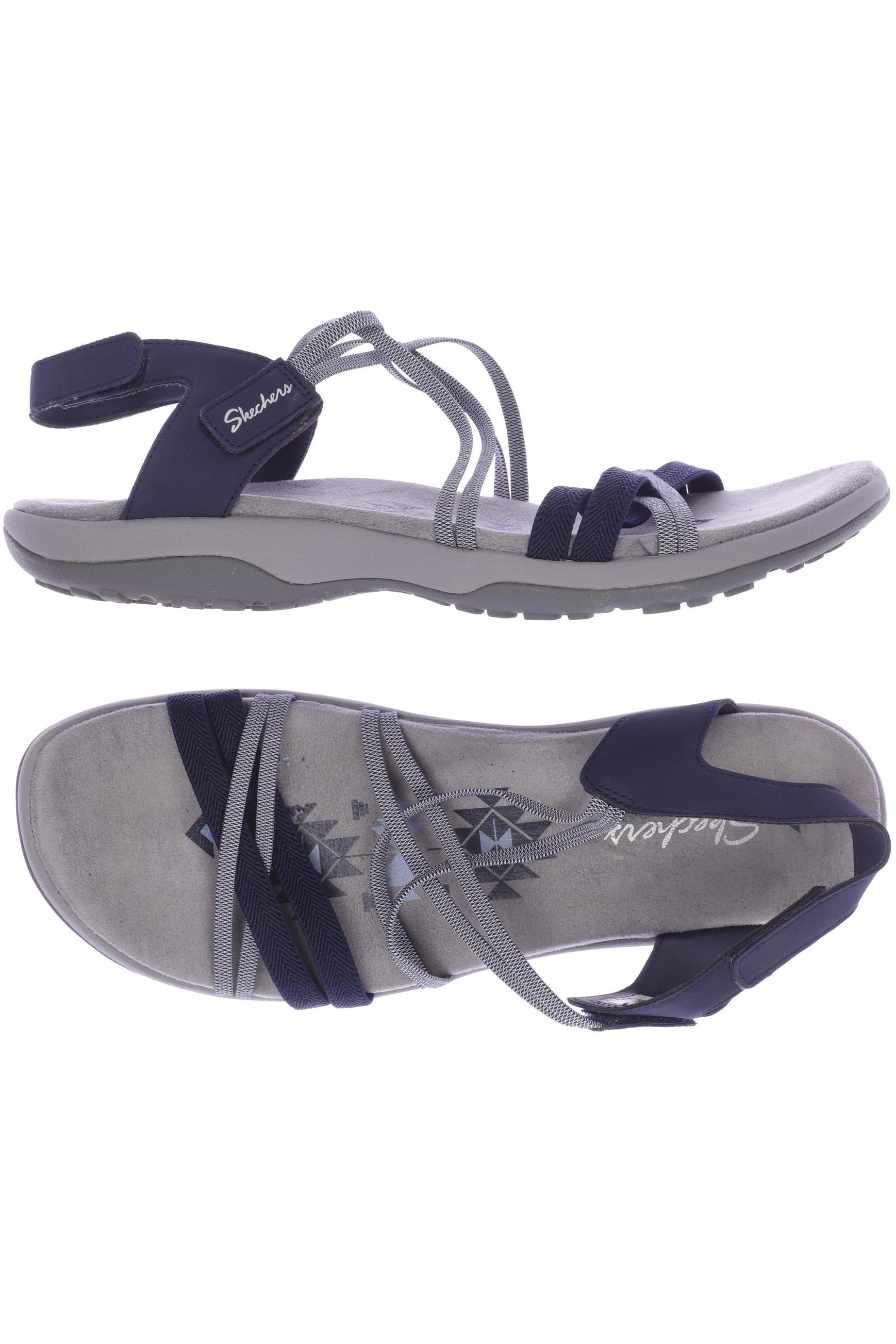 

Skechers Damen Sandale, marineblau, Gr. 42