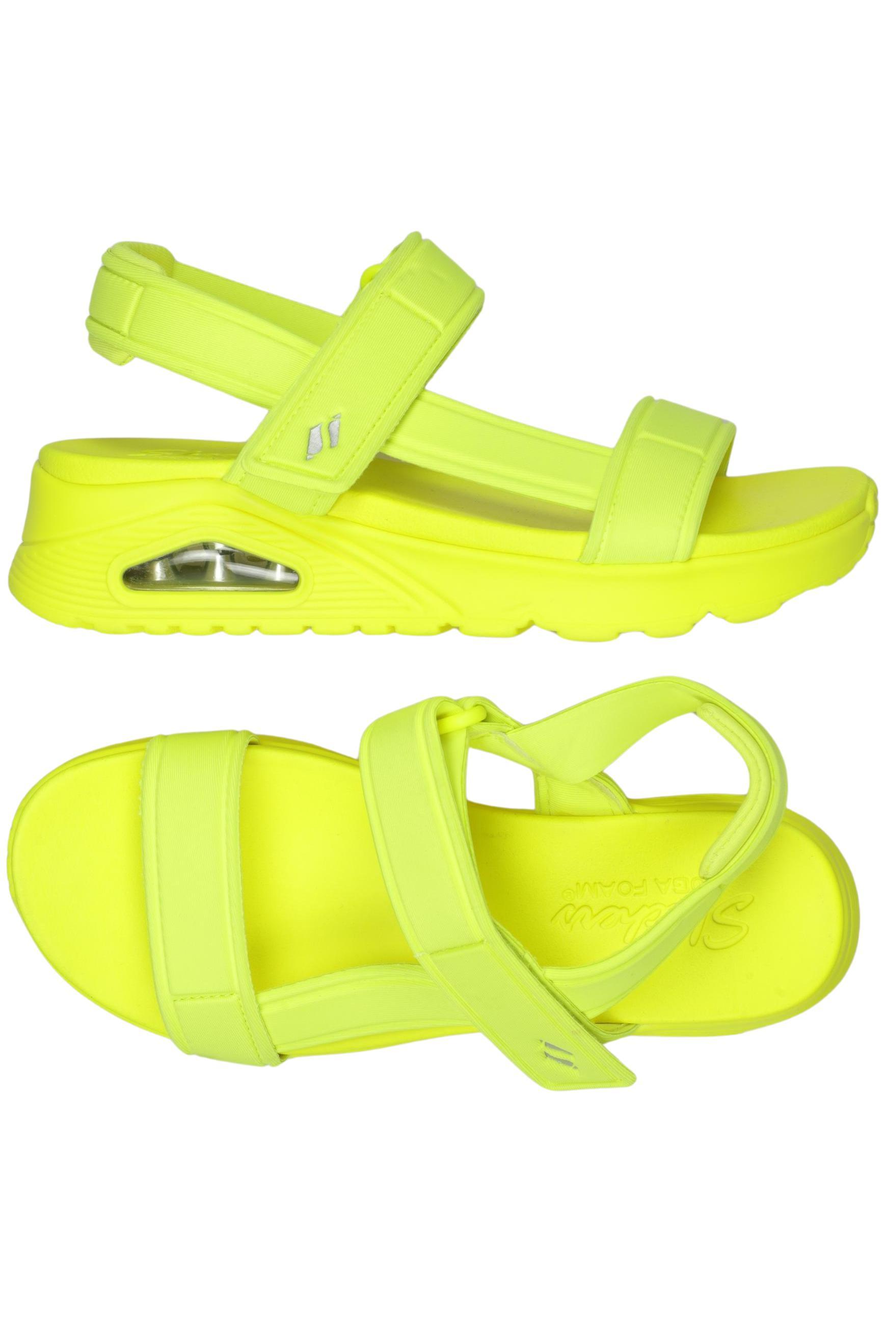 

Skechers Damen Sandale, neon, Gr. 38
