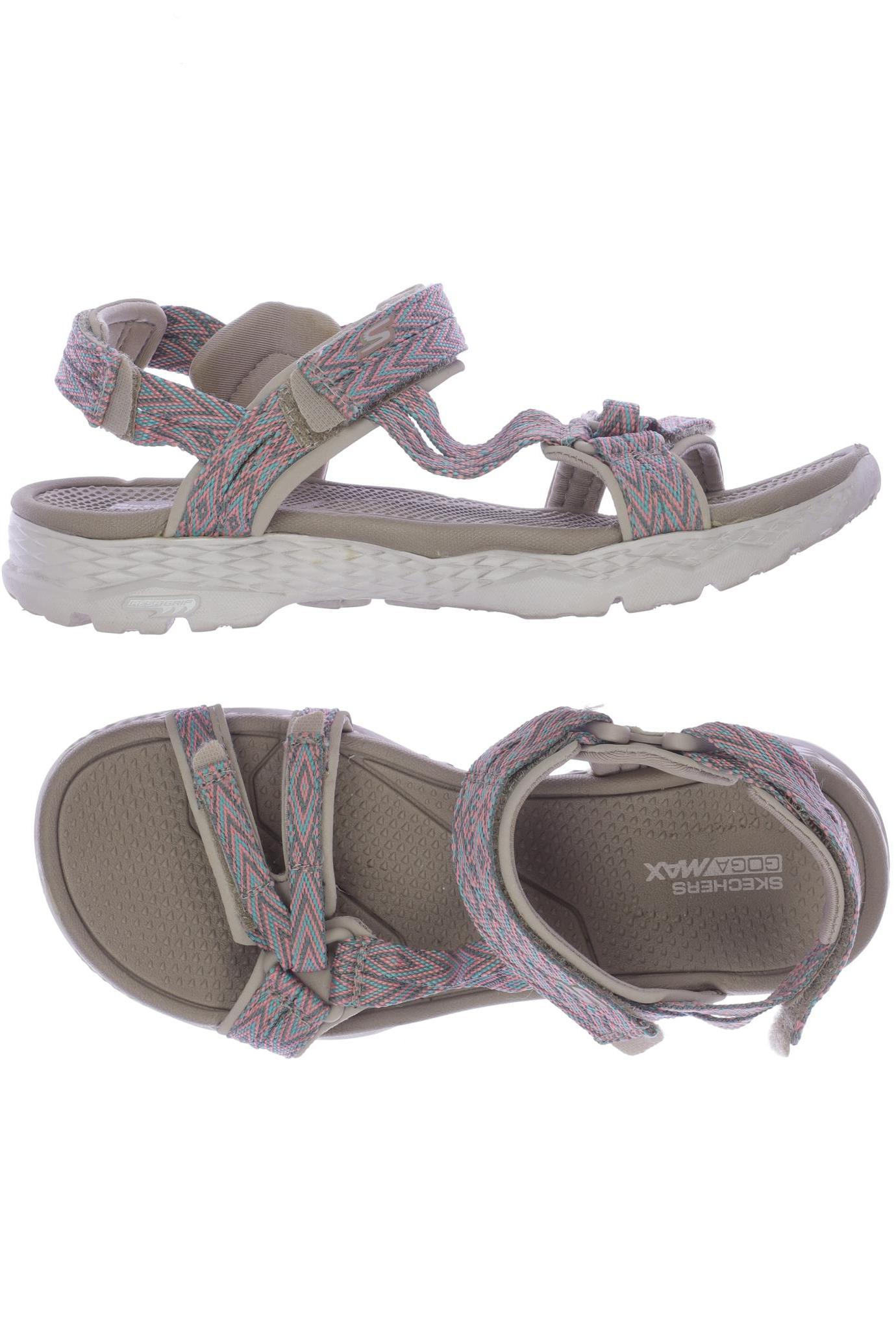 

Skechers Damen Sandale, beige, Gr. 37
