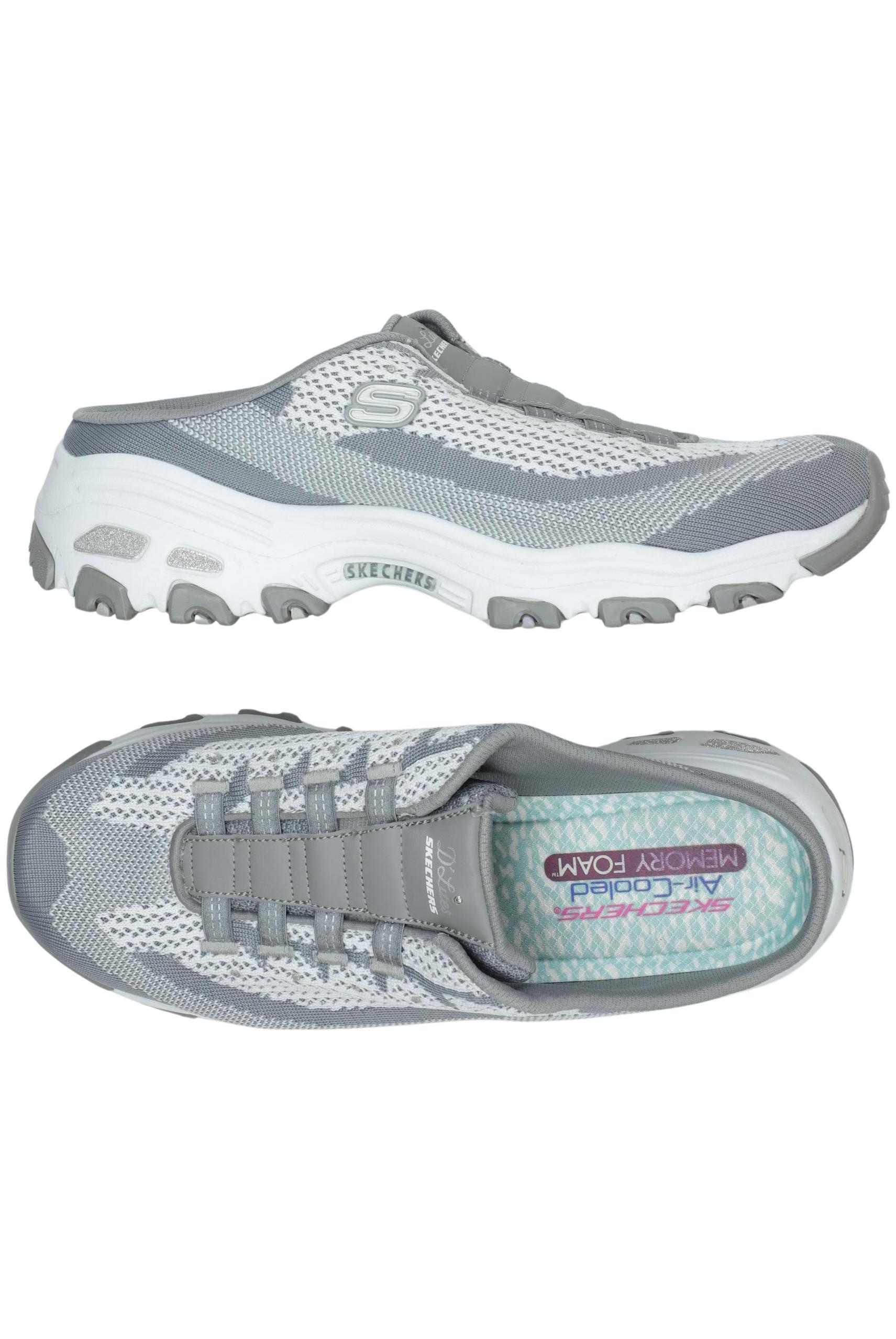 

Skechers Damen Sandale, grau, Gr. 40