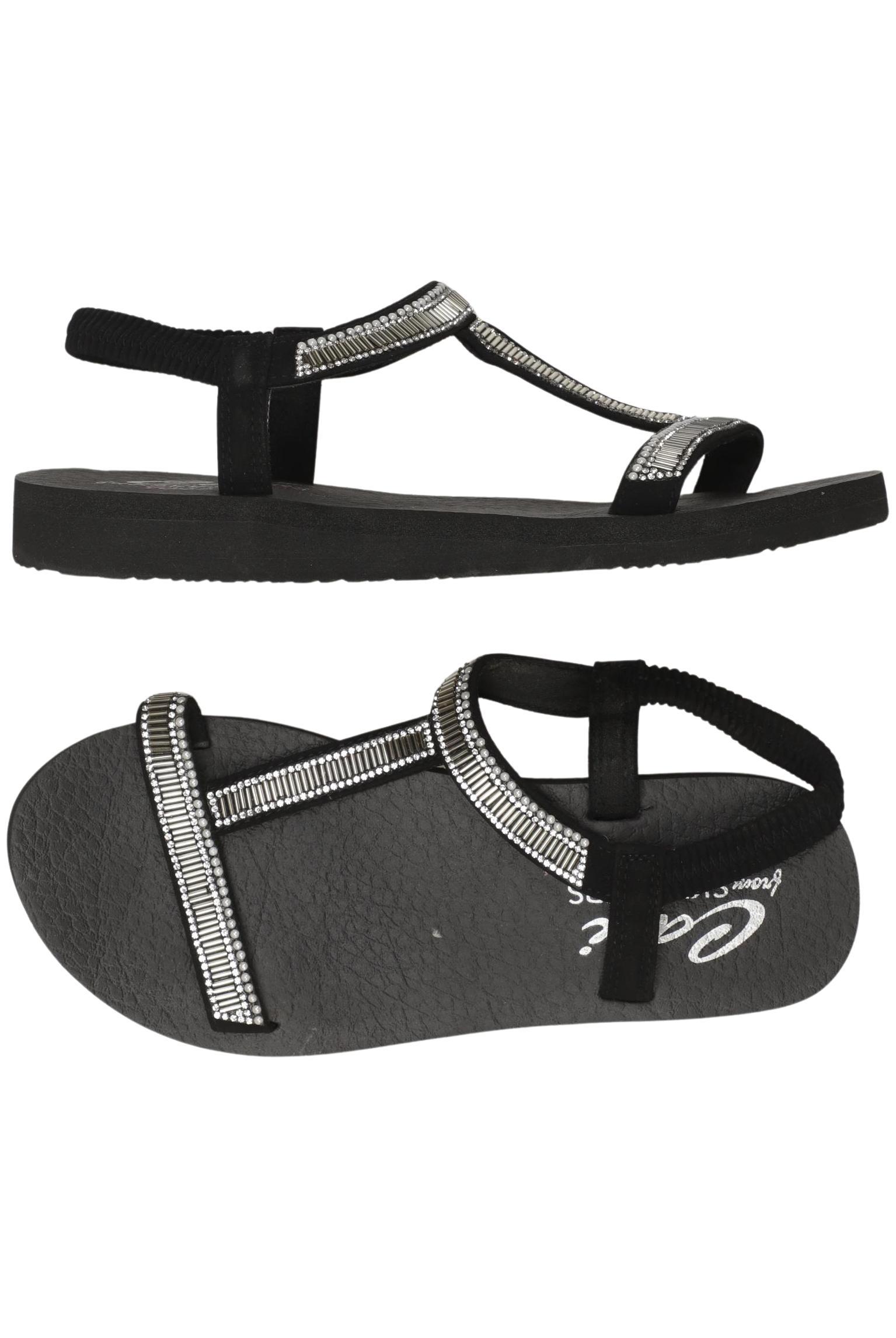 

Skechers Damen Sandale, schwarz, Gr. 39
