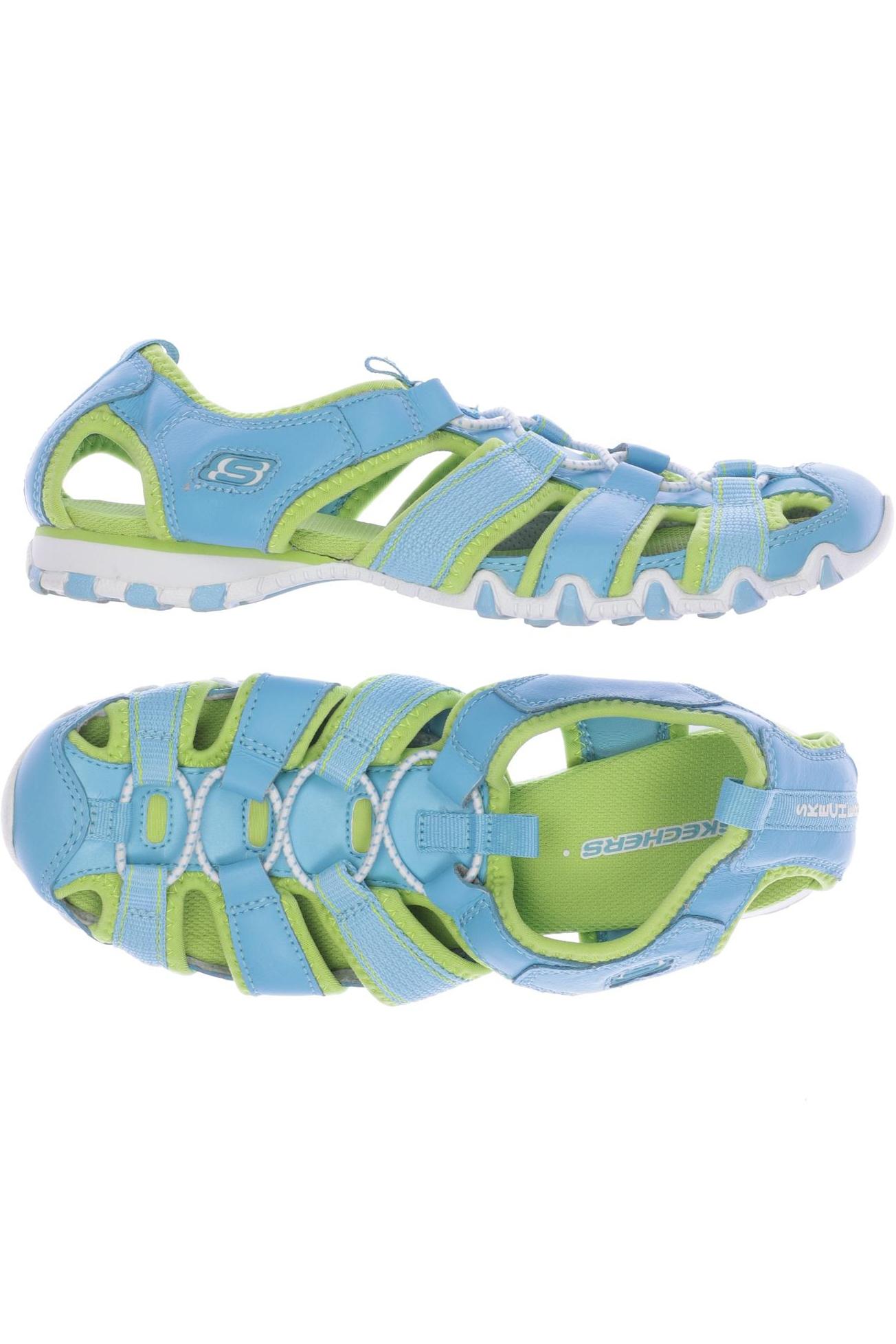 

Skechers Damen Sandale, blau, Gr. 38.5