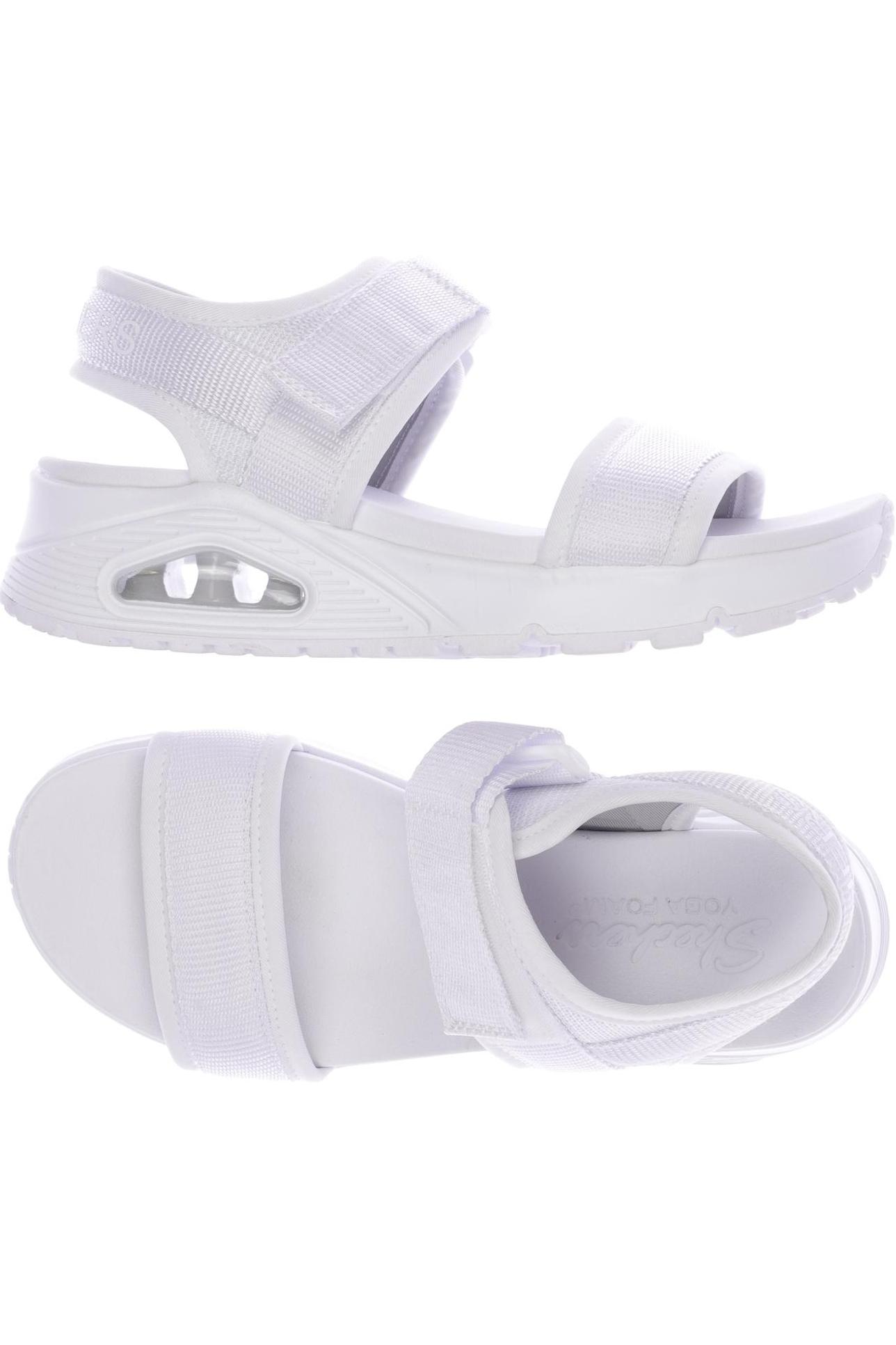 

Skechers Damen Sandale, weiß, Gr. 37